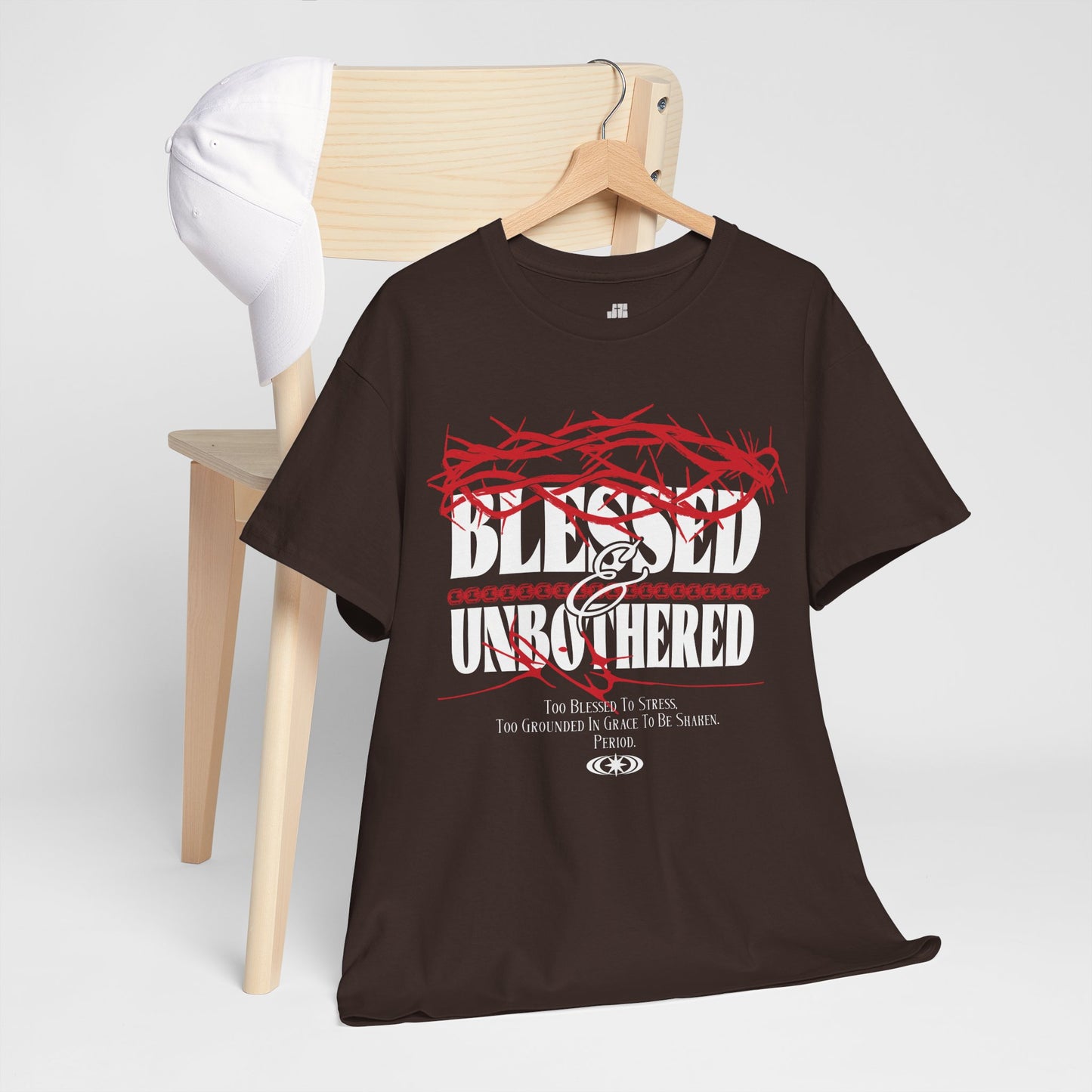 Blessed & Unbothered Heavy Cotton Tee