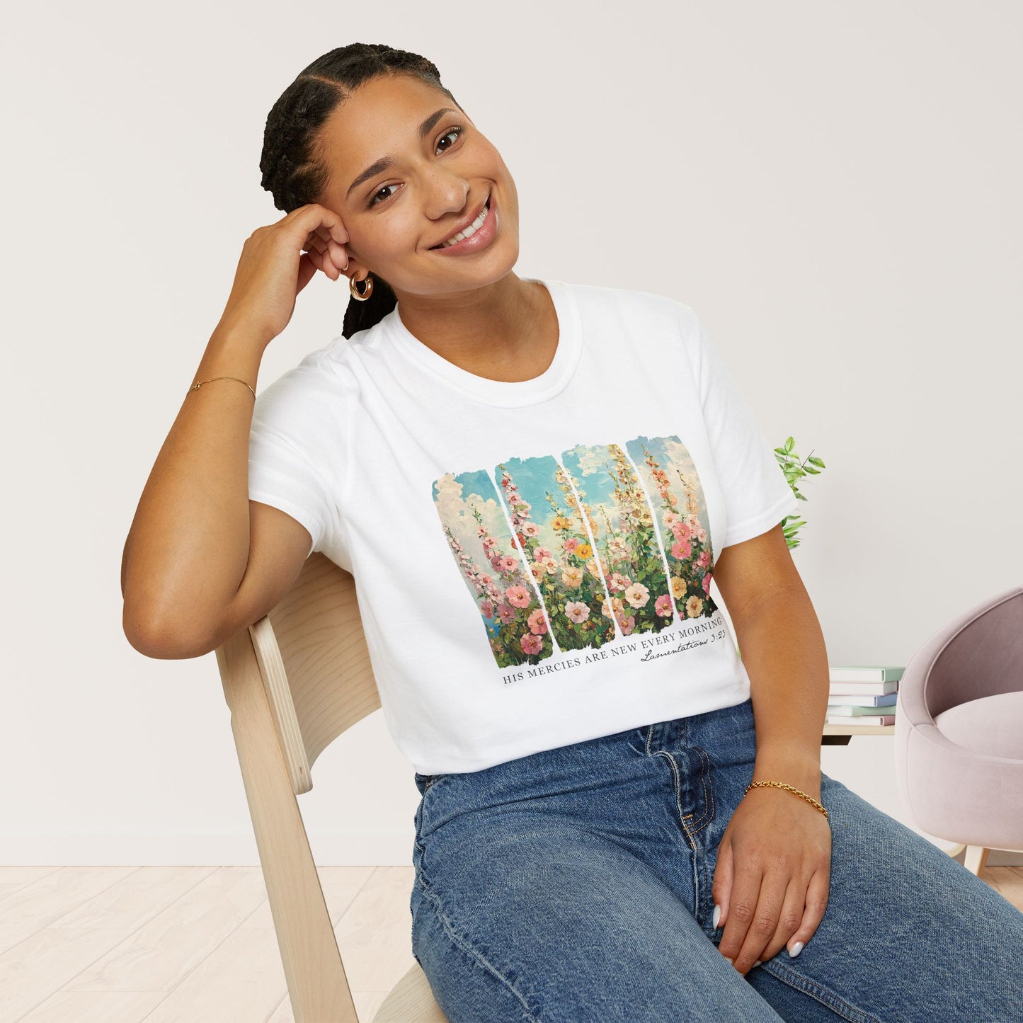 His Mercies are New Every Morning Softstyle T-shirt
