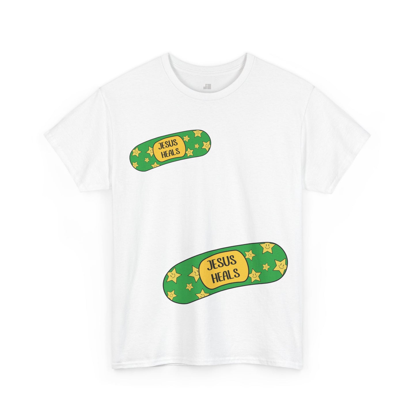 Jesus Heals Heavy Cotton Tee