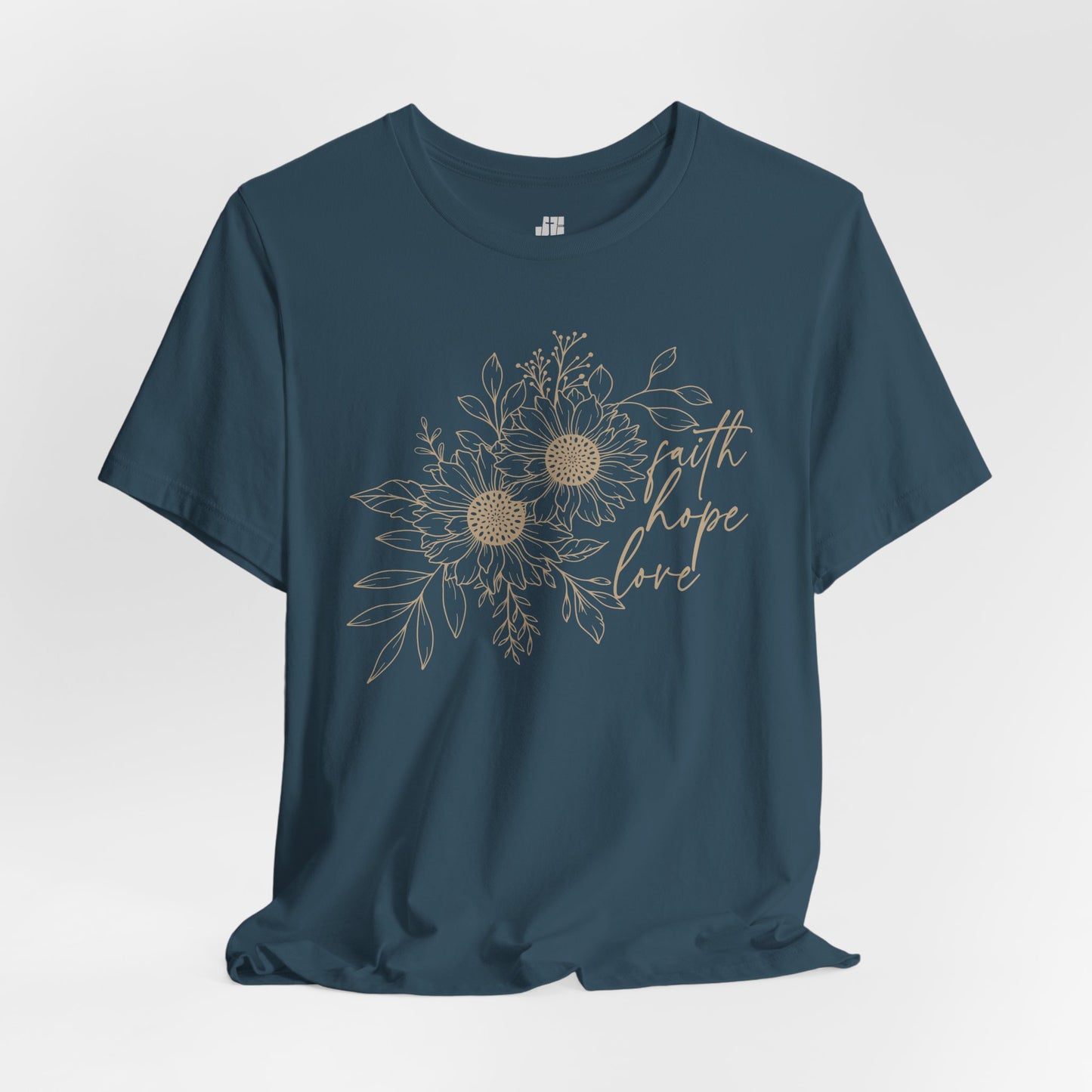 Faith Hope Love Soft Cotton Tee