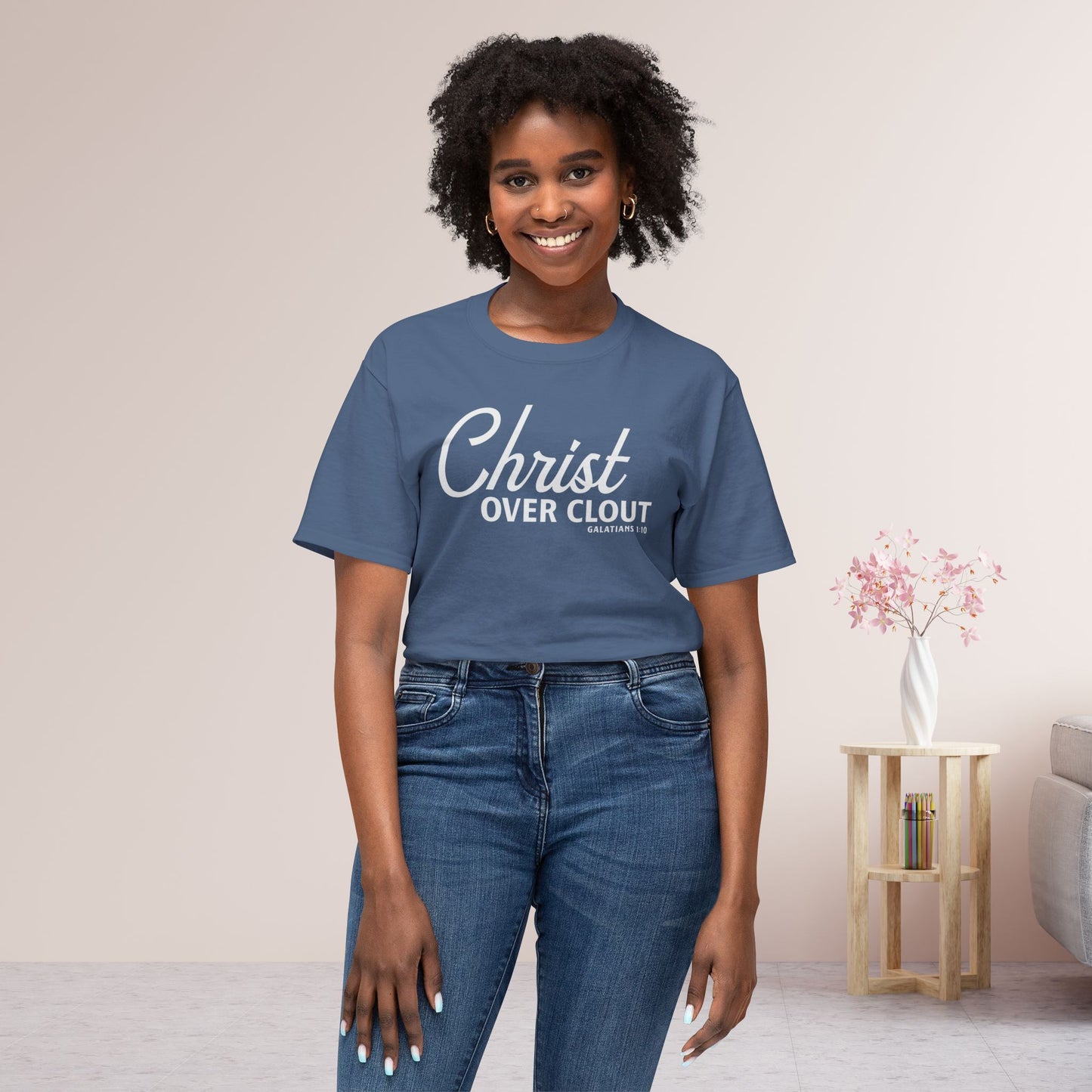Christ Over Clout Unisex HD Cotton Tee