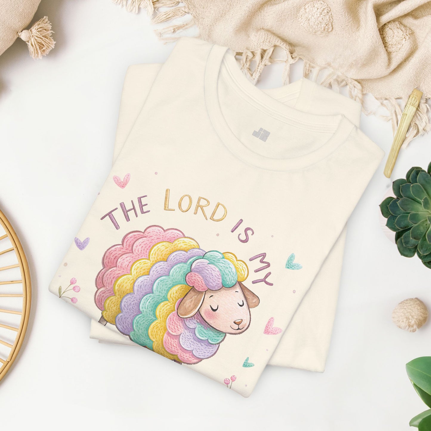 The Lord is My Shepherd Soft Cotton Tee