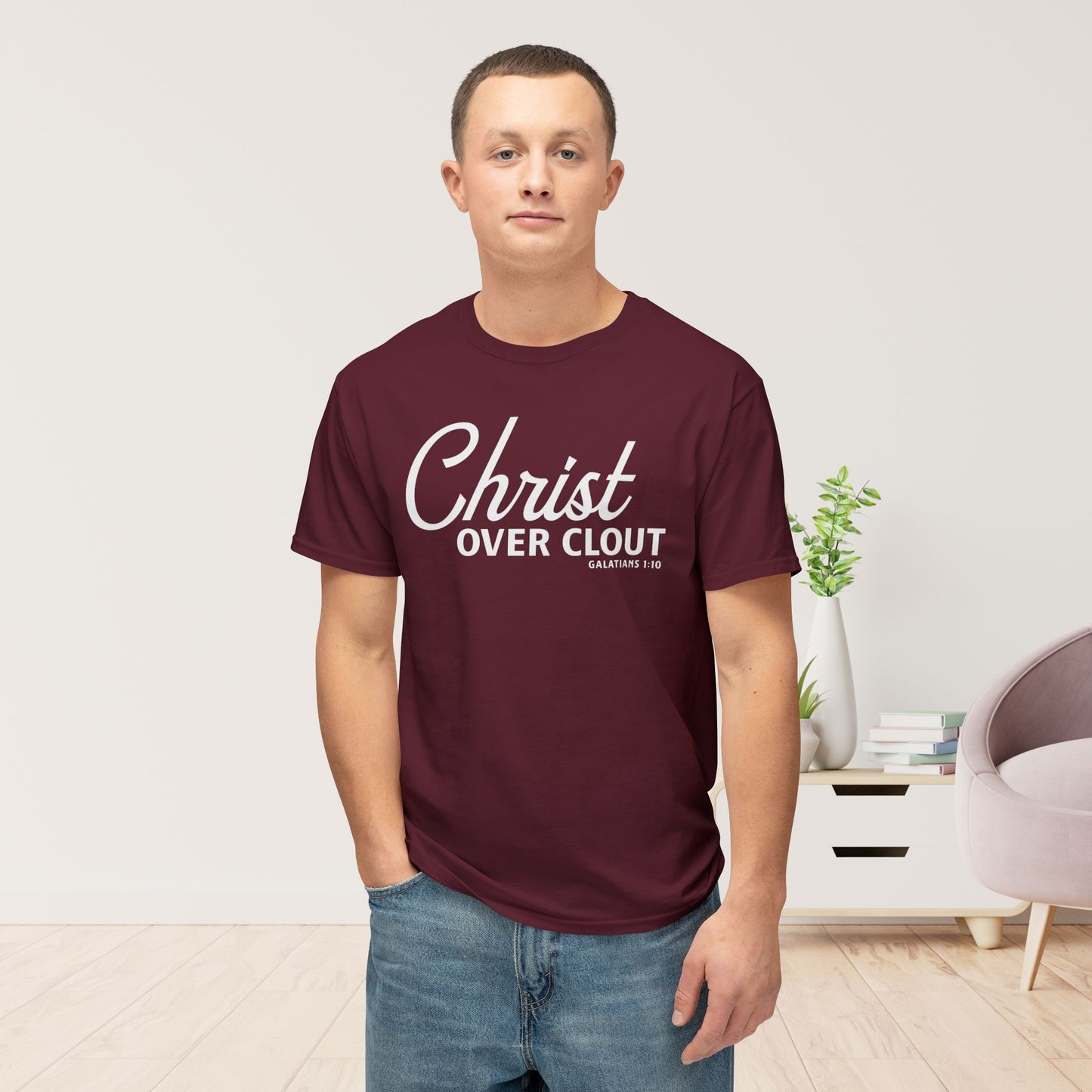 Christ Over Clout Unisex HD Cotton Tee