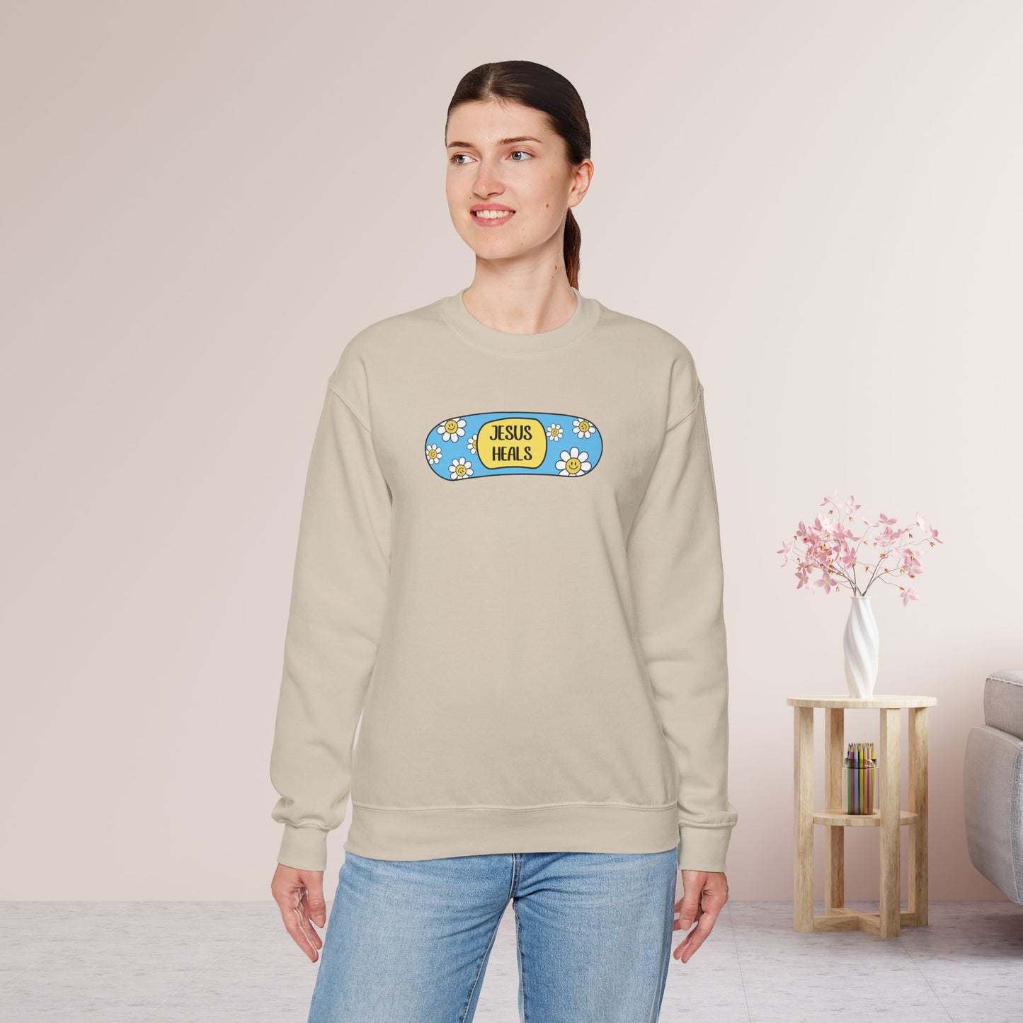 Jesus Heals Sweatshirt