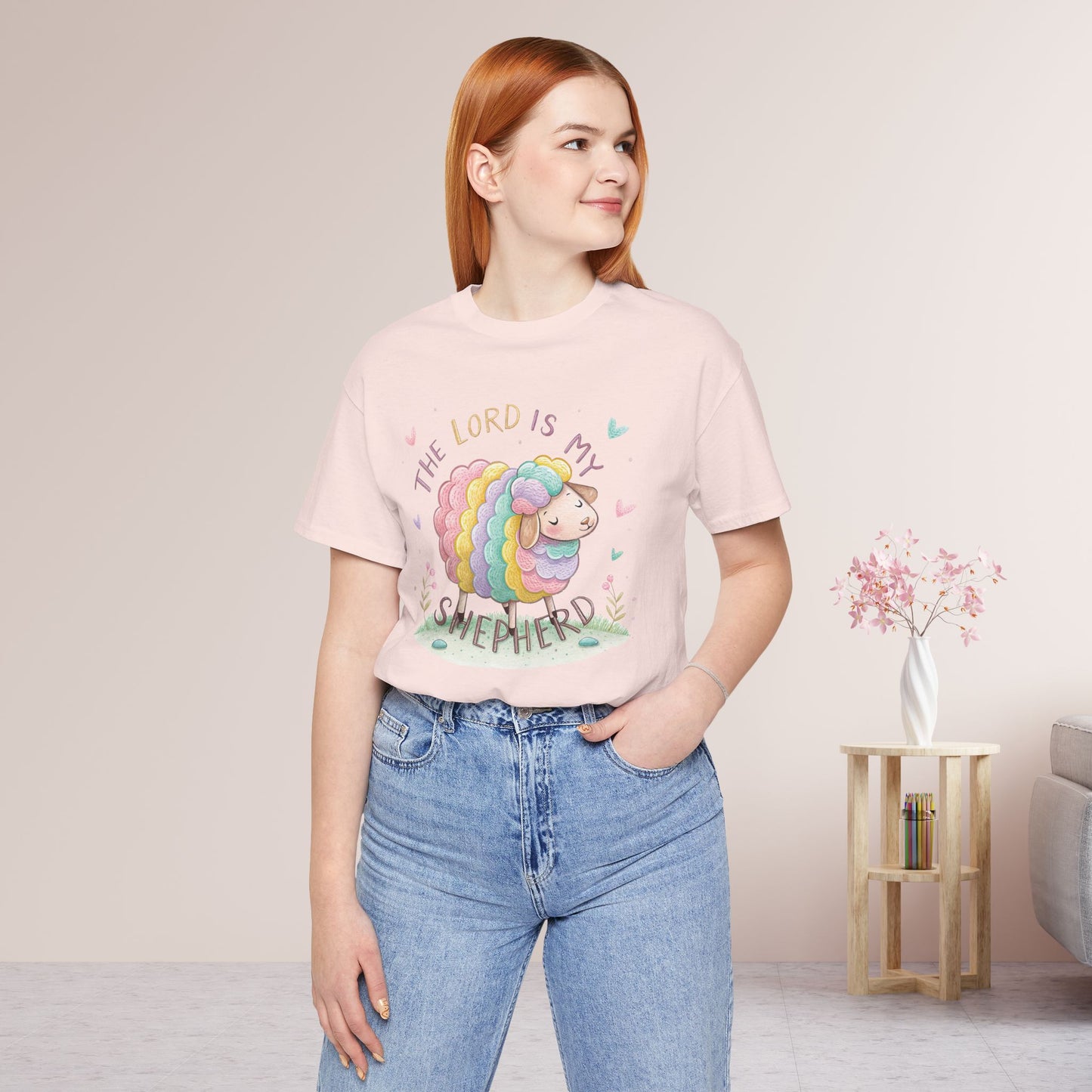 The Lord is My Shepherd Soft Cotton Tee