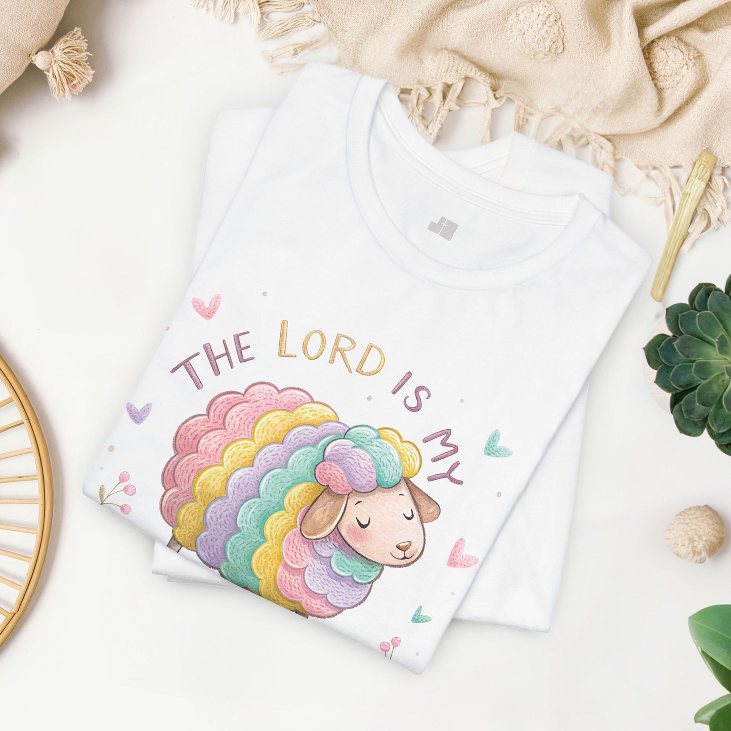 The Lord is My Shepherd Soft Cotton Tee