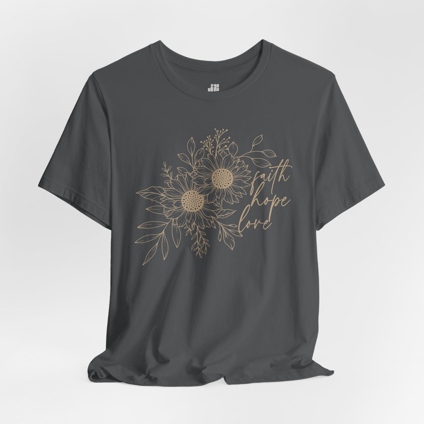 Faith Hope Love Soft Cotton Tee