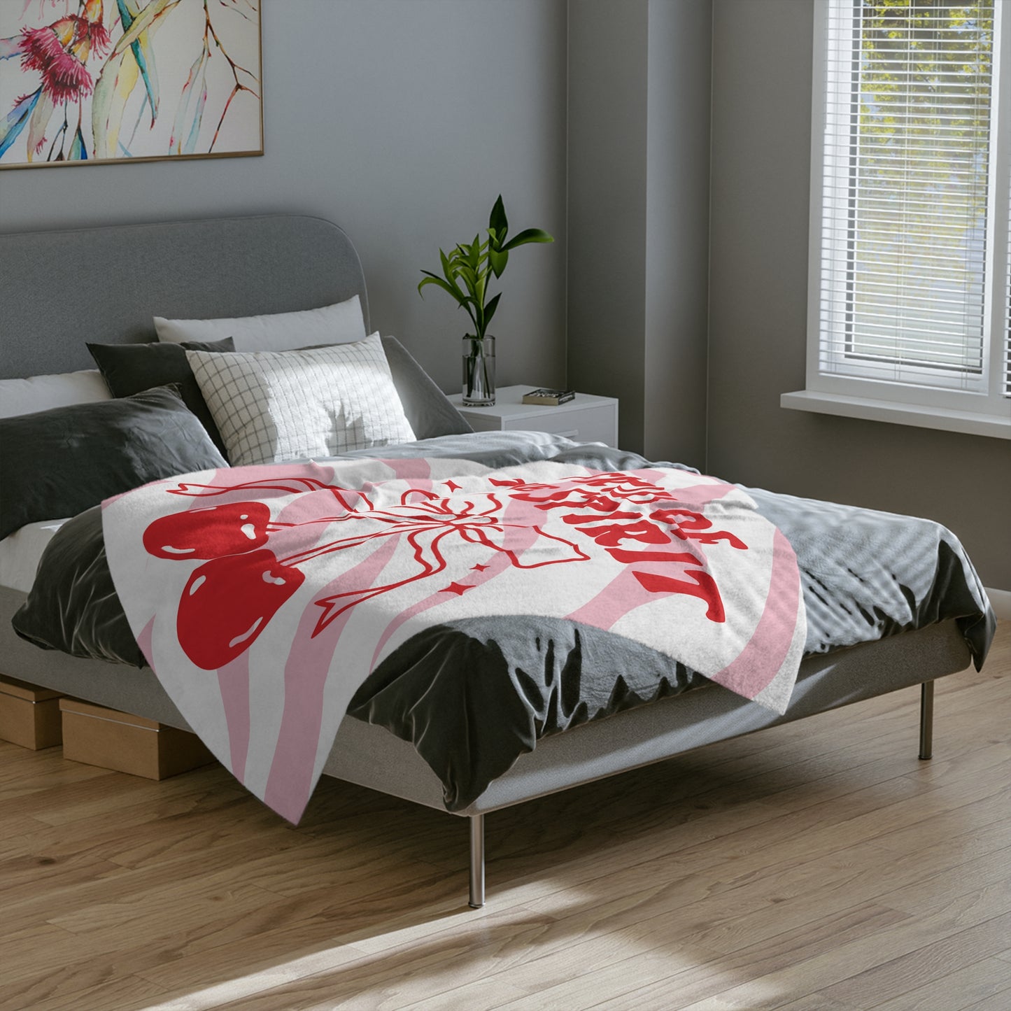 Fruit of the Spirit Velveteen Microfiber Blanket