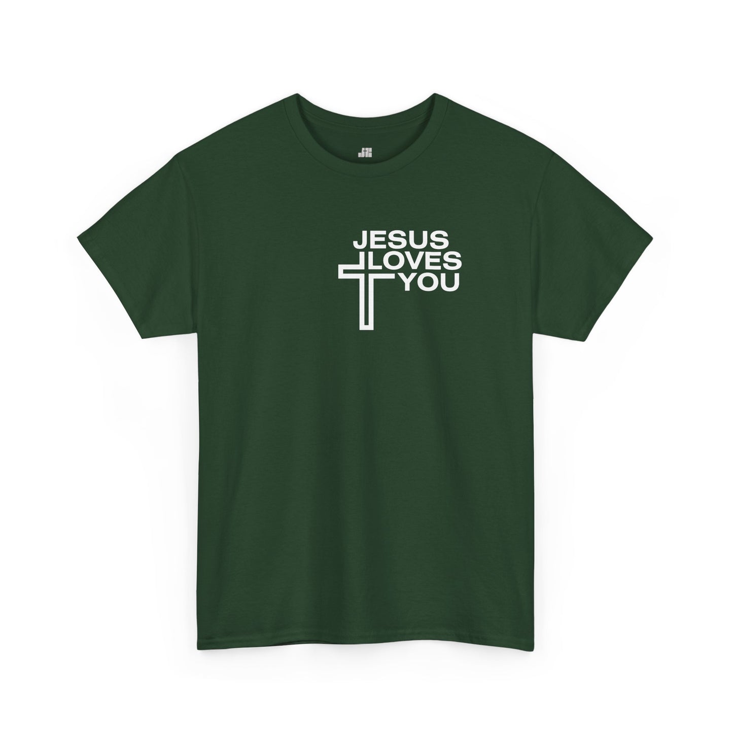 Jesus Loves You Heavy Cotton Tee