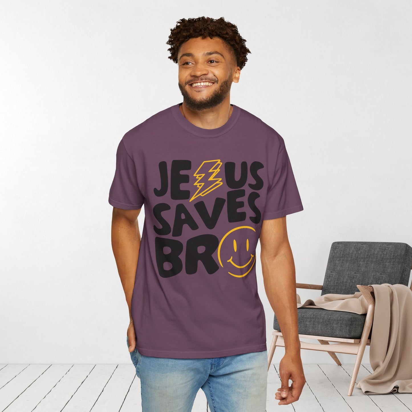 Jesus Saves Bro Comfort Colors Shirt