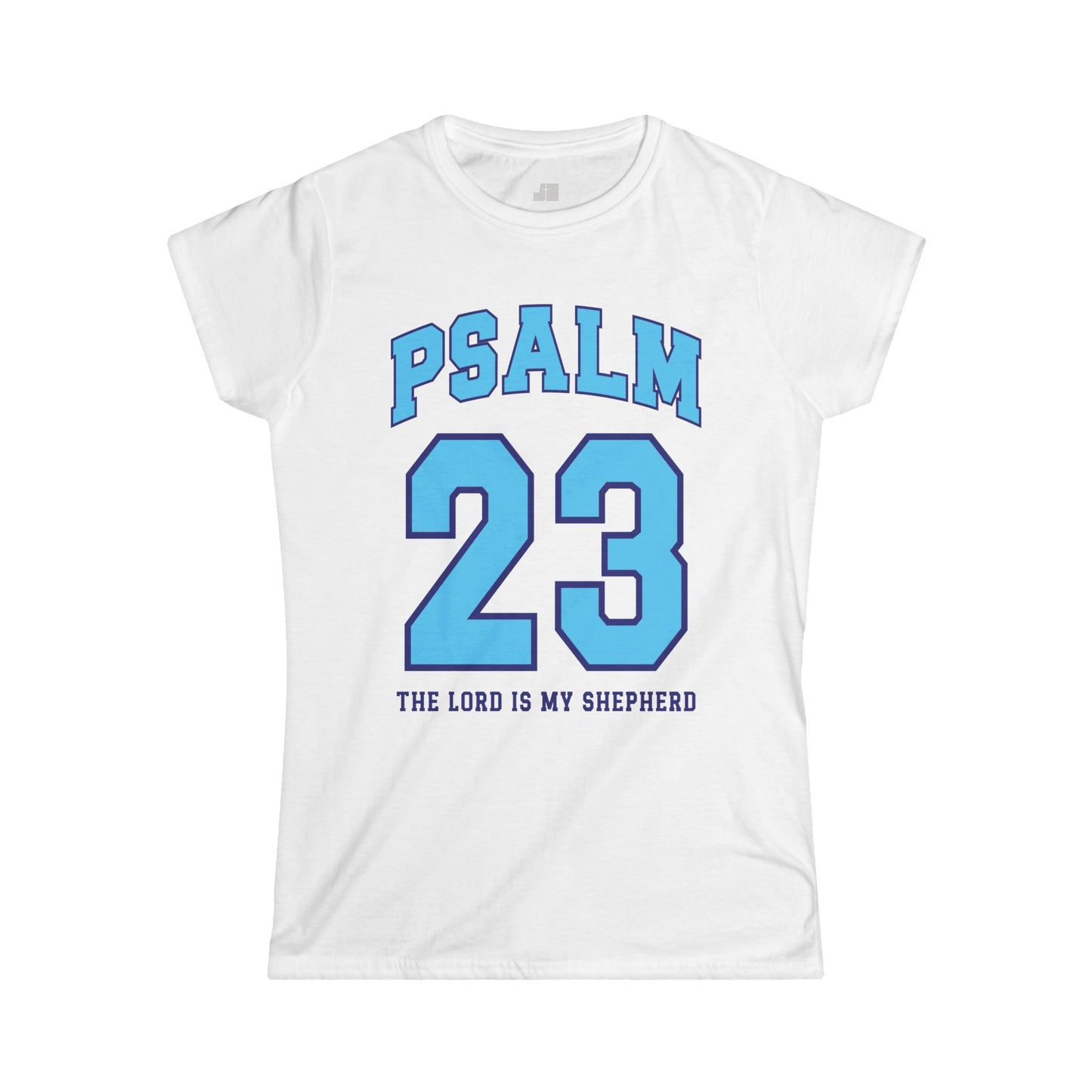 Christian Women's Psalm 23 Softstyle T-shirt