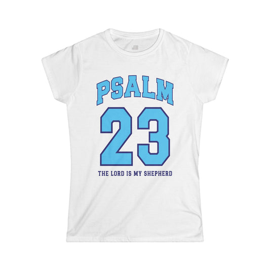 Christian Women's Psalm 23 Softstyle T-shirt