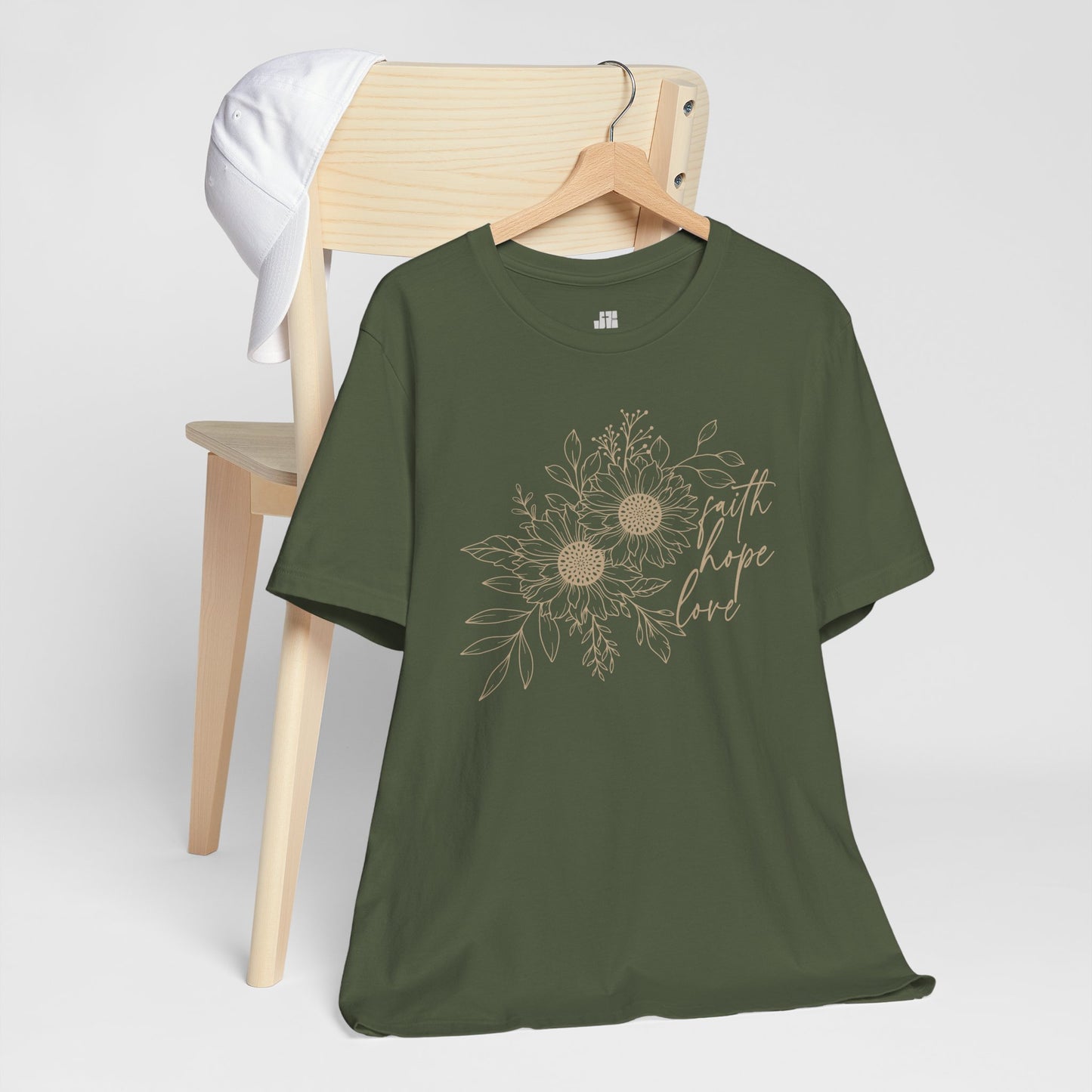 Faith Hope Love Soft Cotton Tee