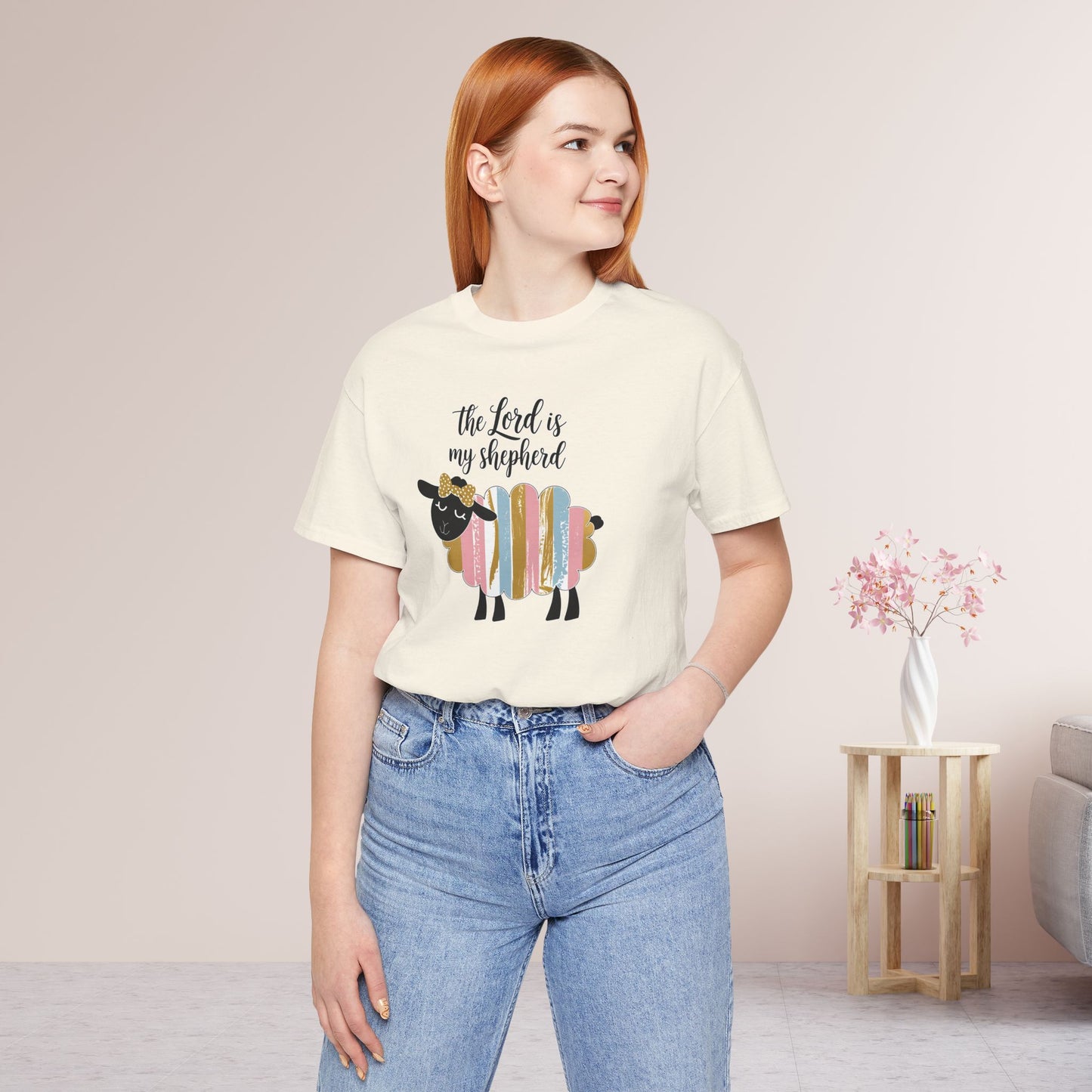The Lord is My Shepherd Soft Cotton Tee
