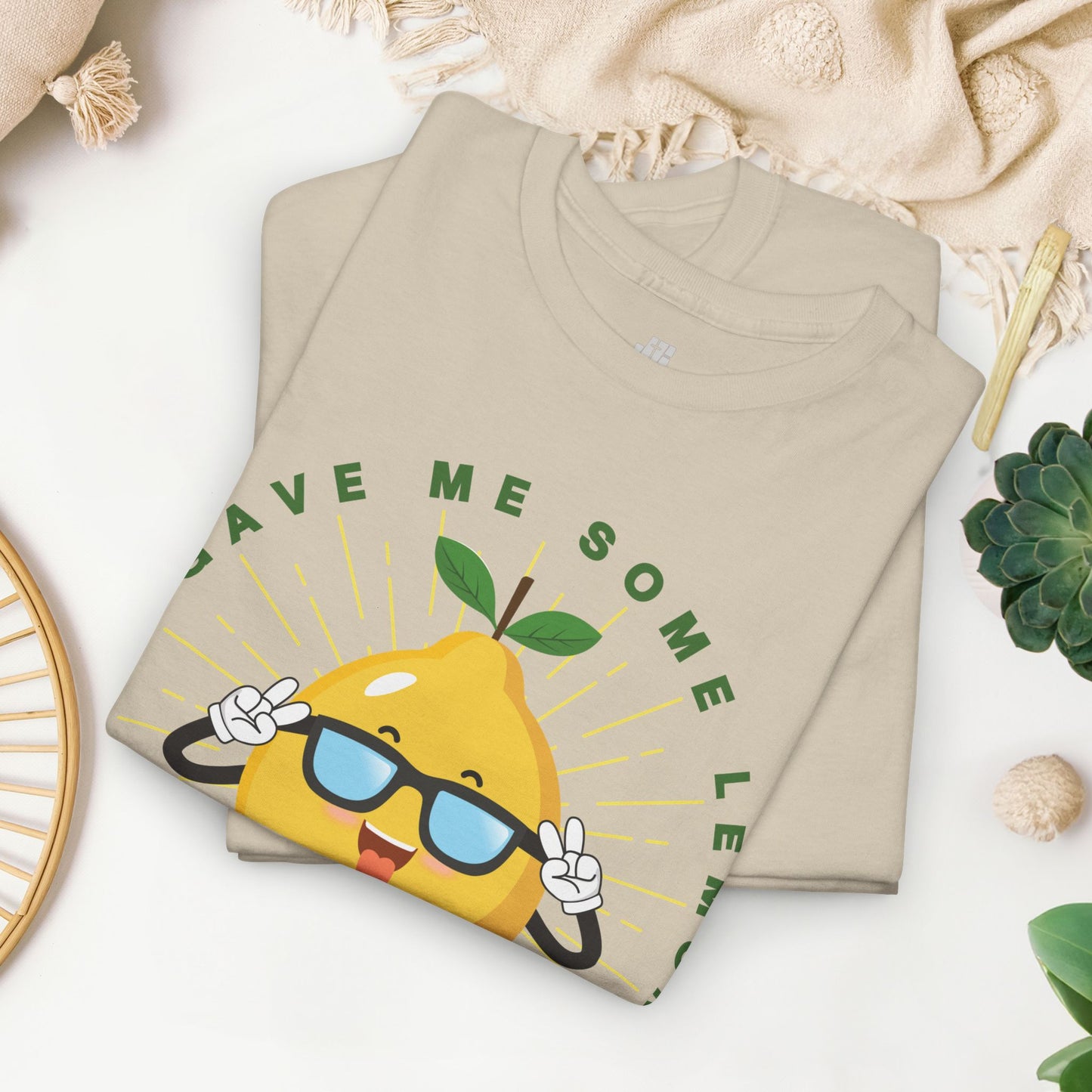 Life Game Me Lemons Heavy Cotton Tee