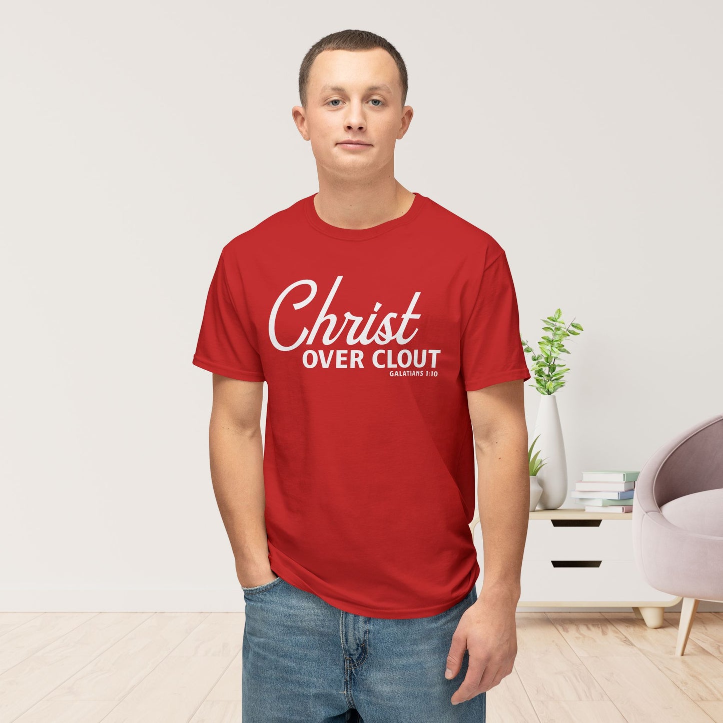 Christ Over Clout Unisex HD Cotton Tee