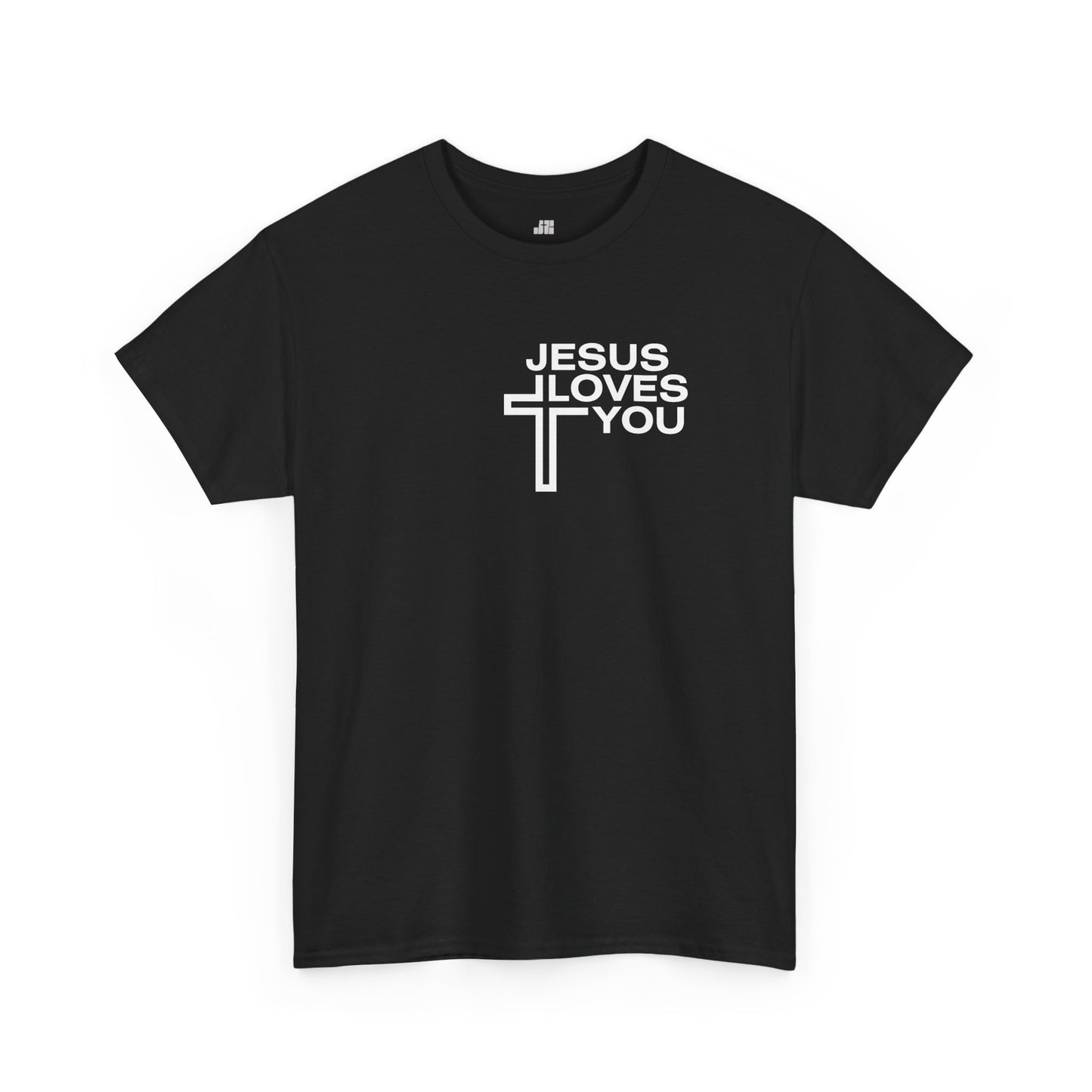 Jesus Loves You Heavy Cotton Tee