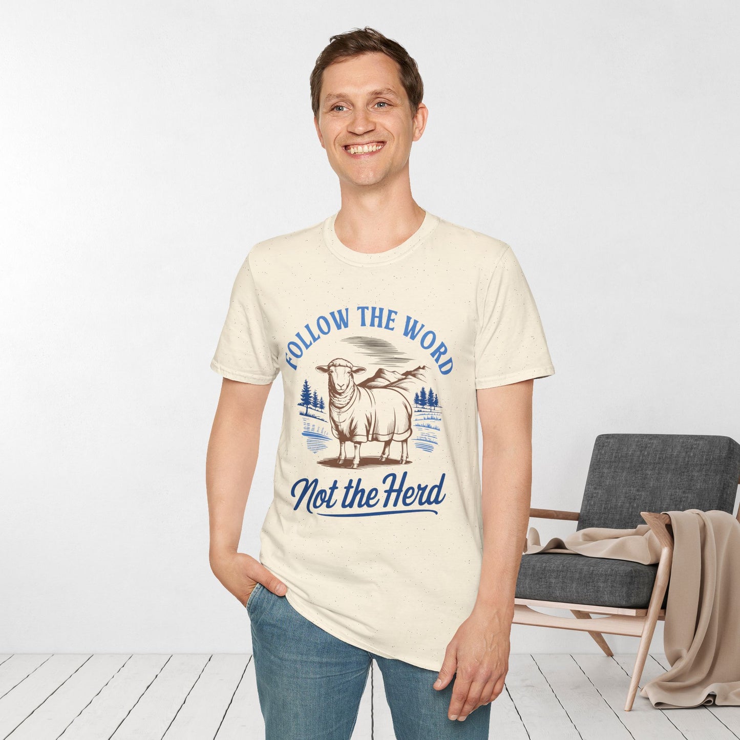 Follow the Word Not The Herd Softstyle T-shirt