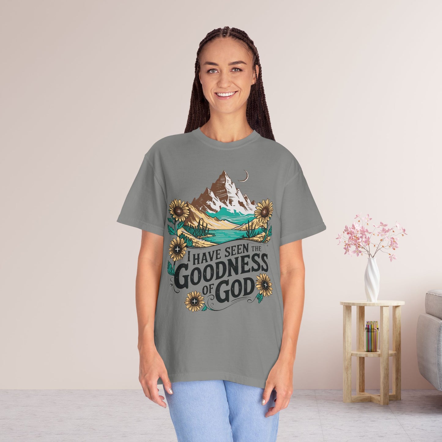 Goodness of God Comfort Colors Shirt