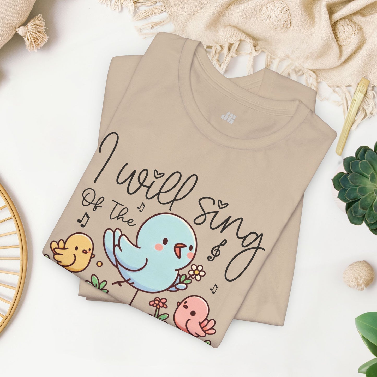 I Will Sing of the Goodness of God Soft Cotton Tee