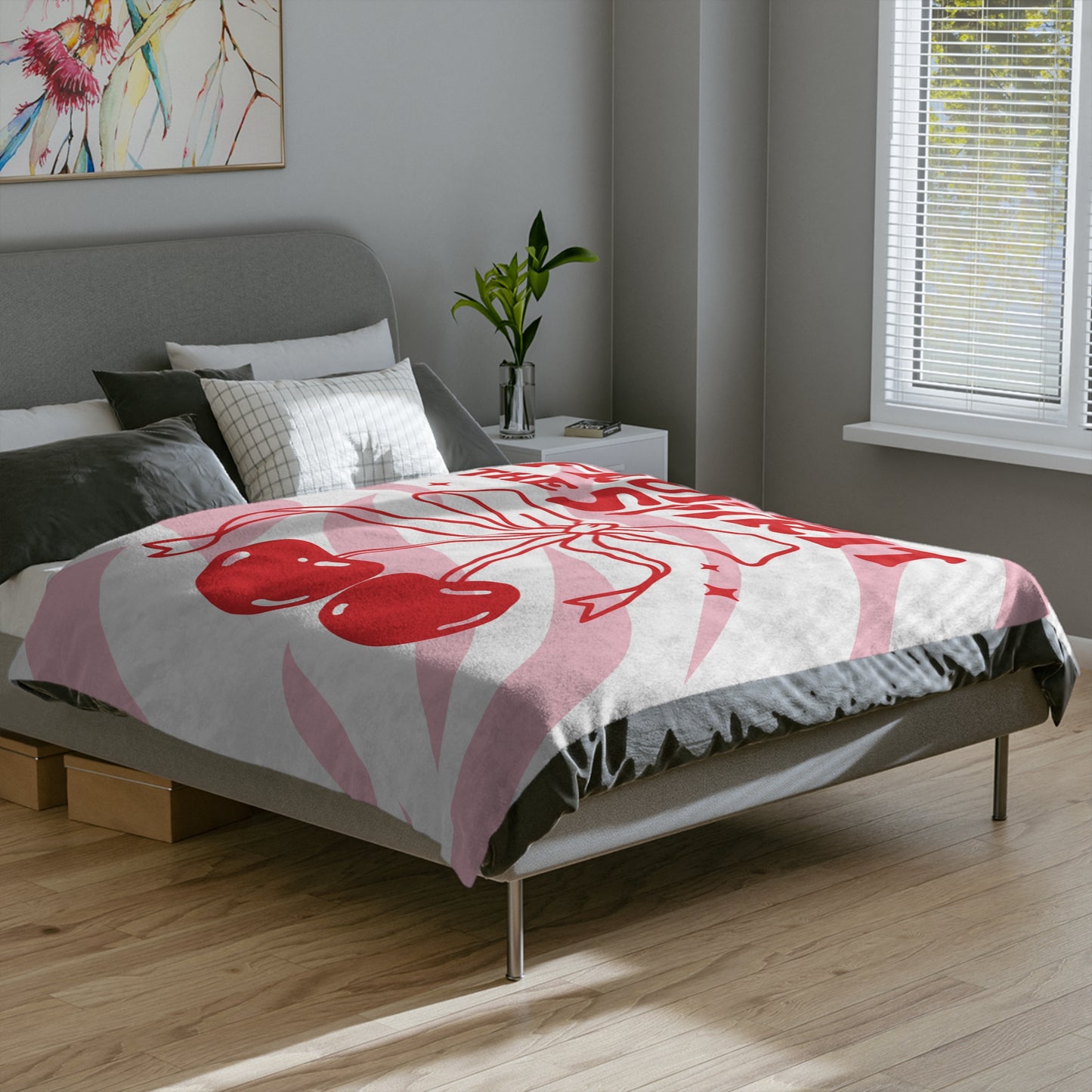 Fruit of the Spirit Velveteen Microfiber Blanket