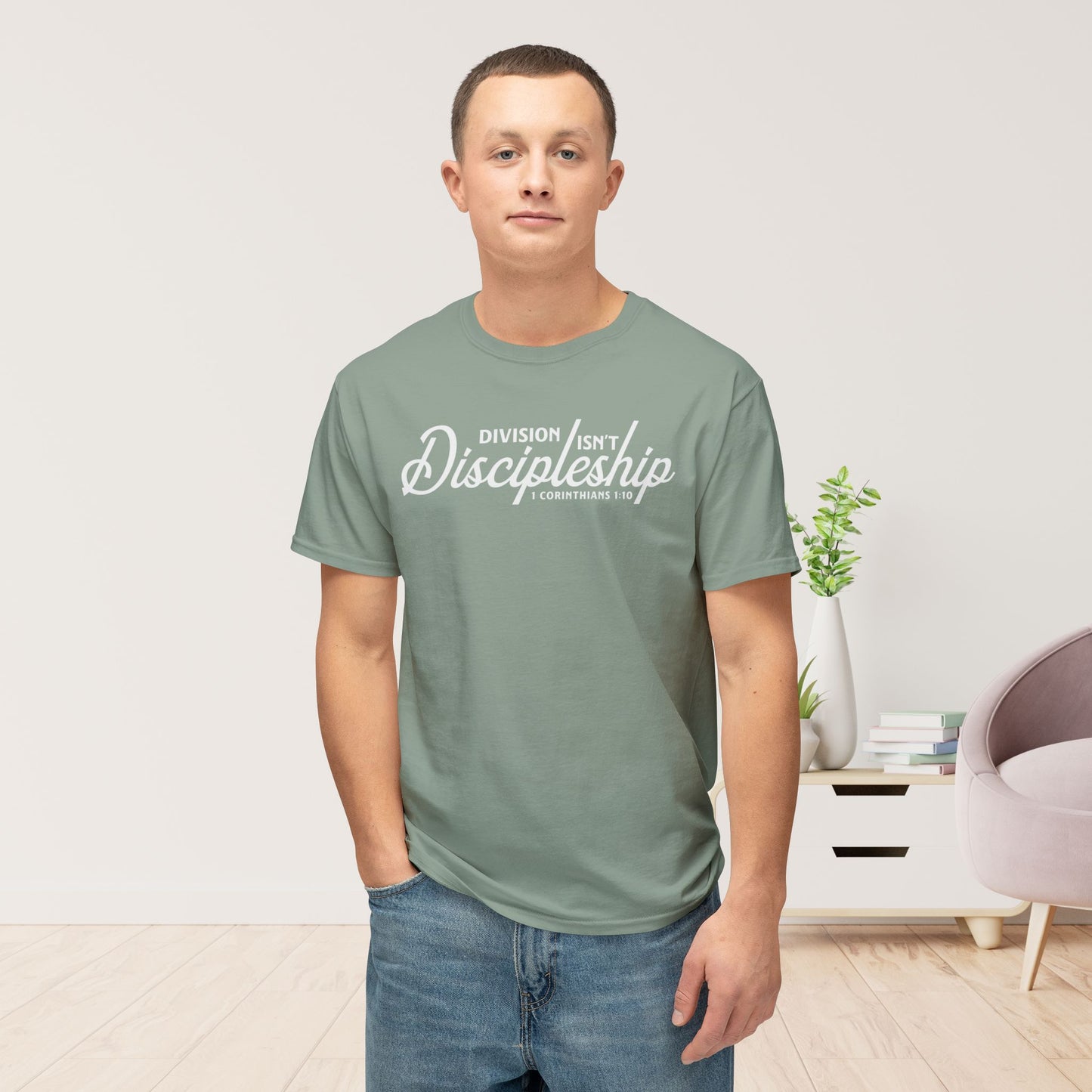 Division Isn’t Discipleship Unisex HD Cotton Tee