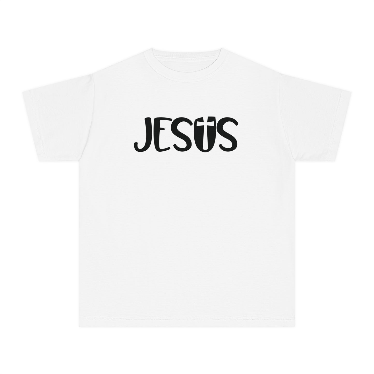 Jesus Comfort Colors Youth Christian T-shirt