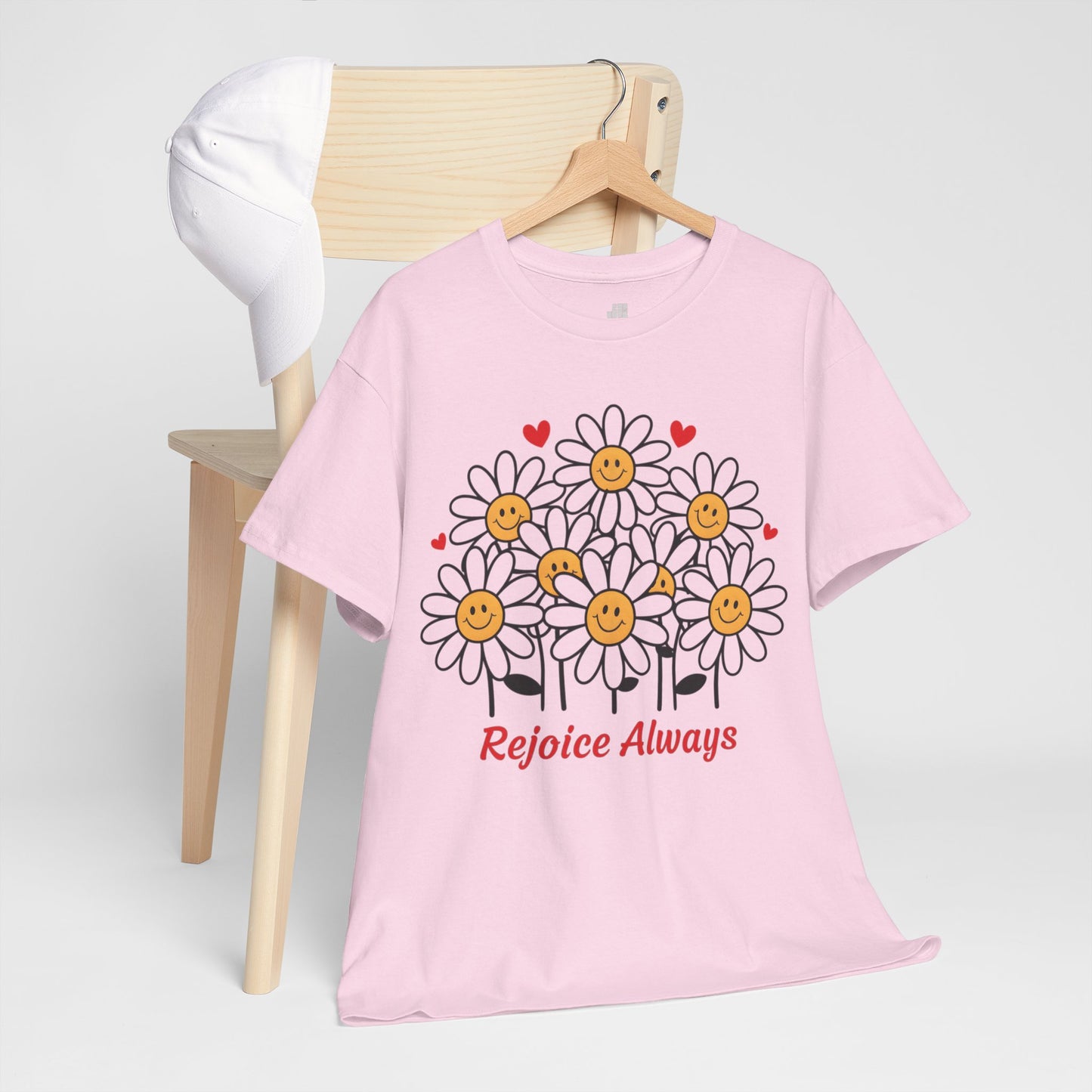 Rejoice Always Heavy Cotton Tee