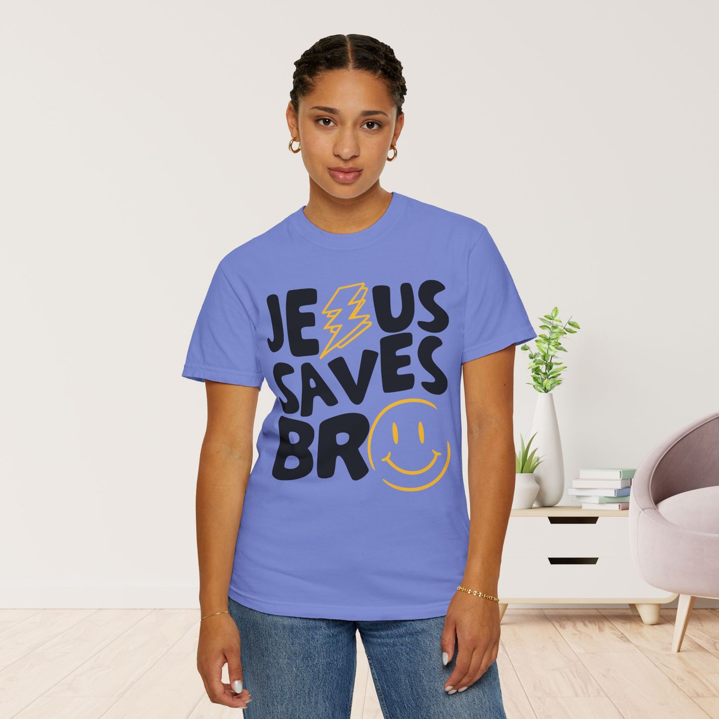 Jesus Saves Bro Comfort Colors Shirt