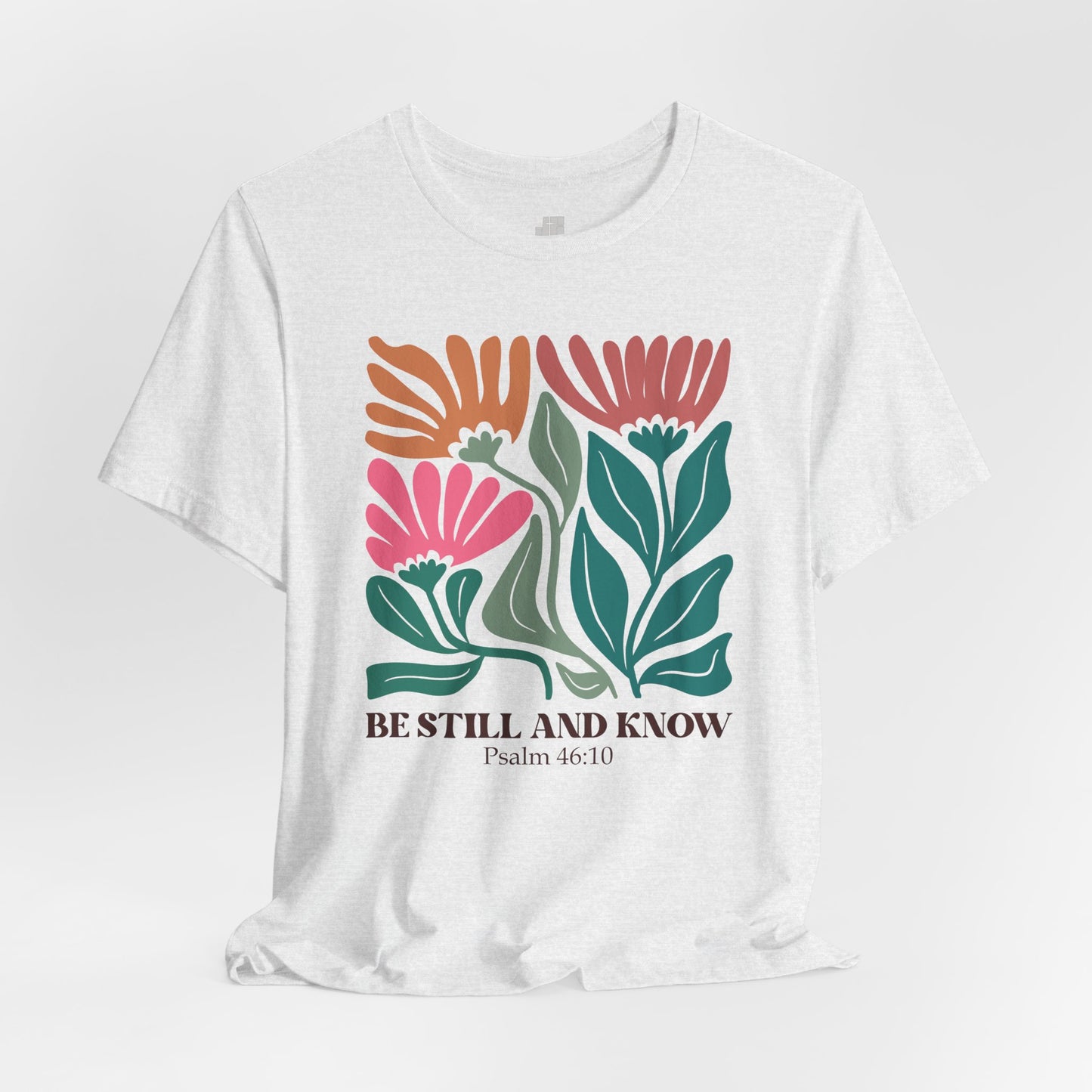 Be Still And Know Soft Cotton Tee - Holiday Christian Shirt