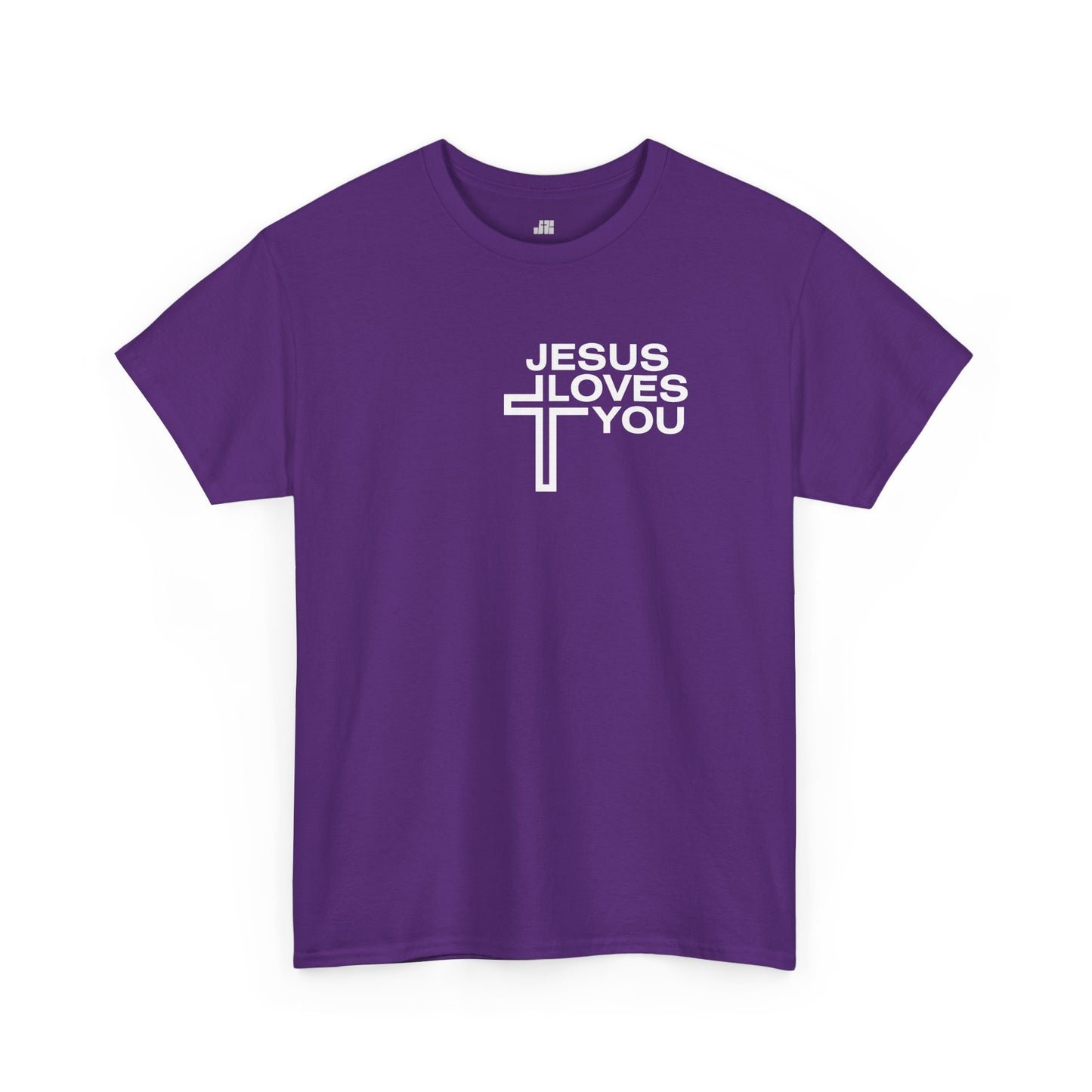 Jesus Loves You Heavy Cotton Tee