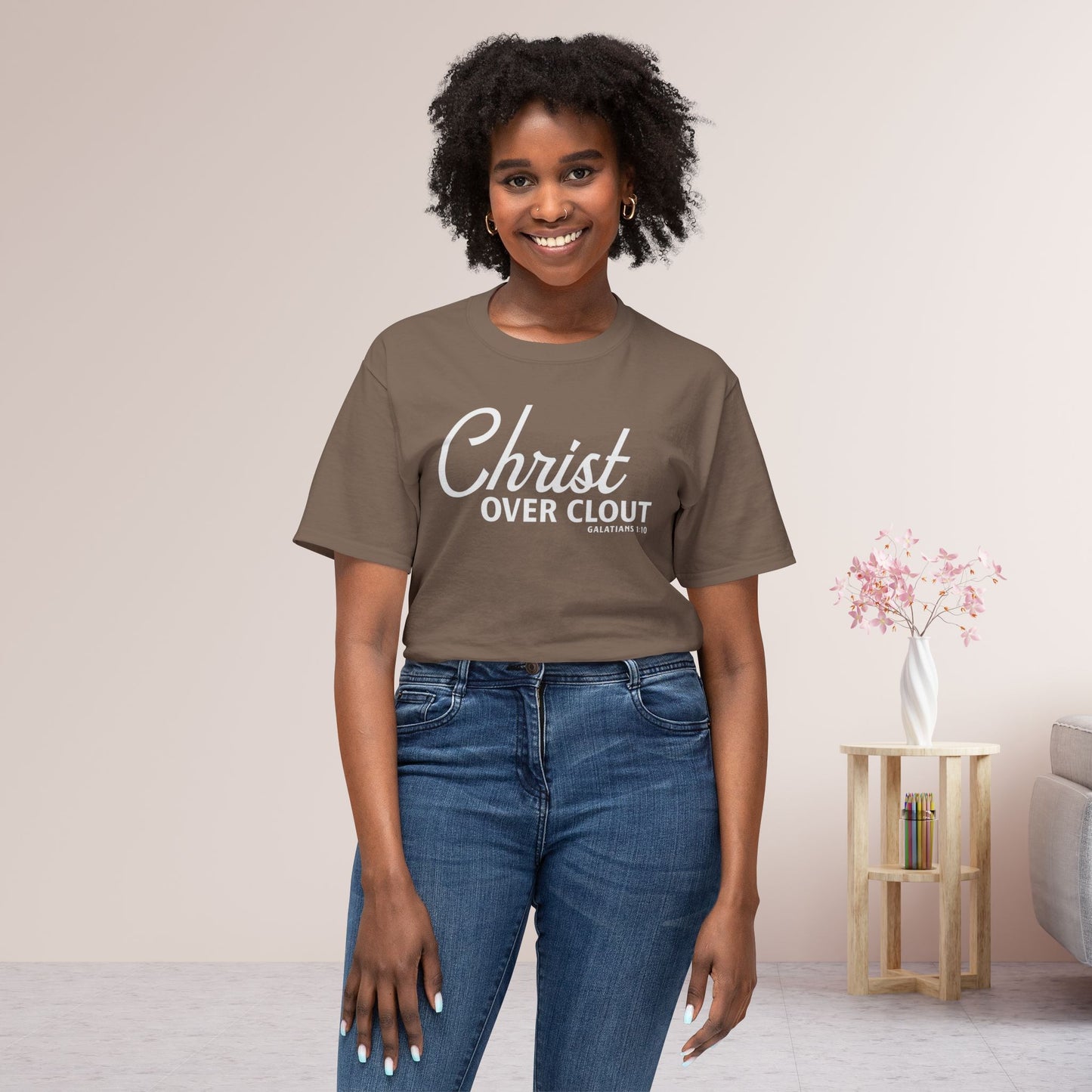 Christ Over Clout Unisex HD Cotton Tee
