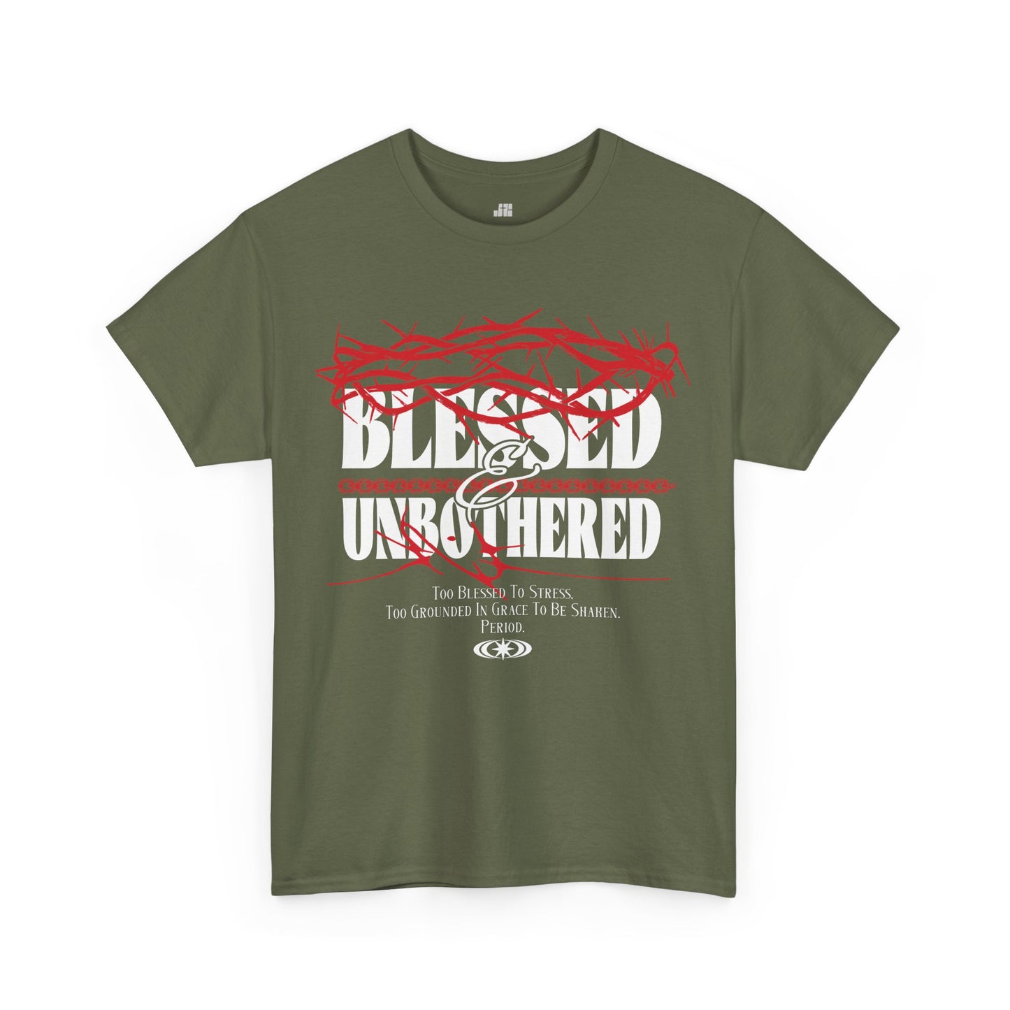 Blessed & Unbothered Heavy Cotton Tee