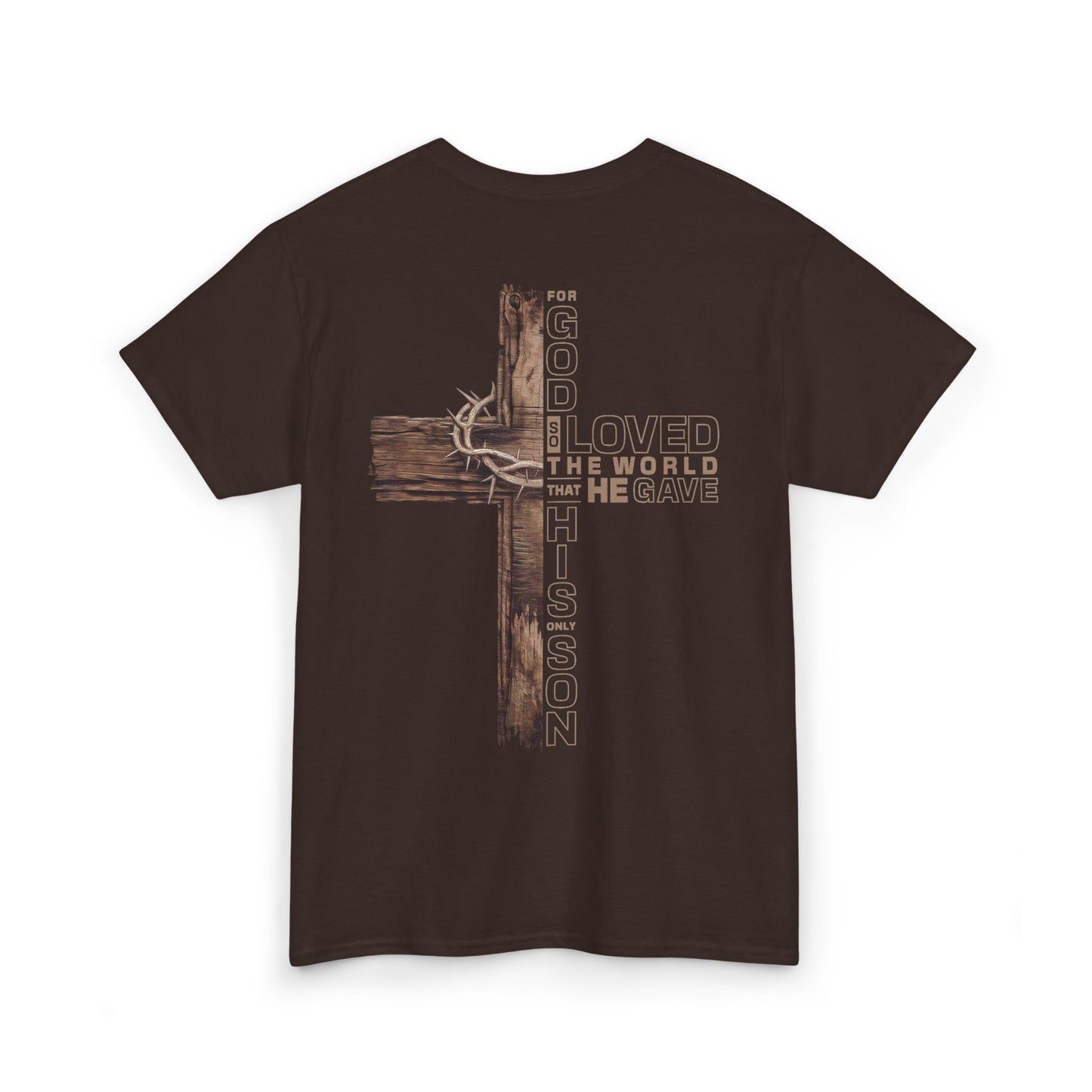 John 3:16 Heavy Cotton Tee
