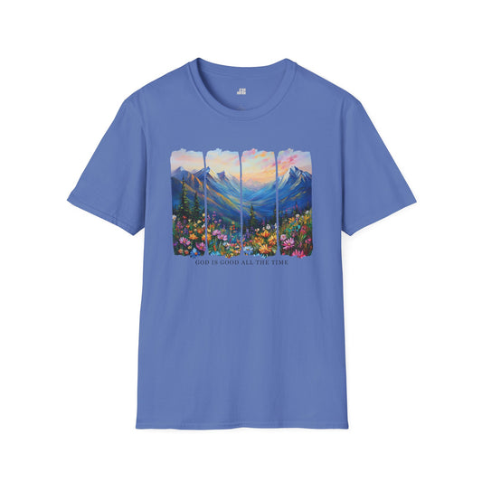 God Is Good All The Time Softstyle T-shirt