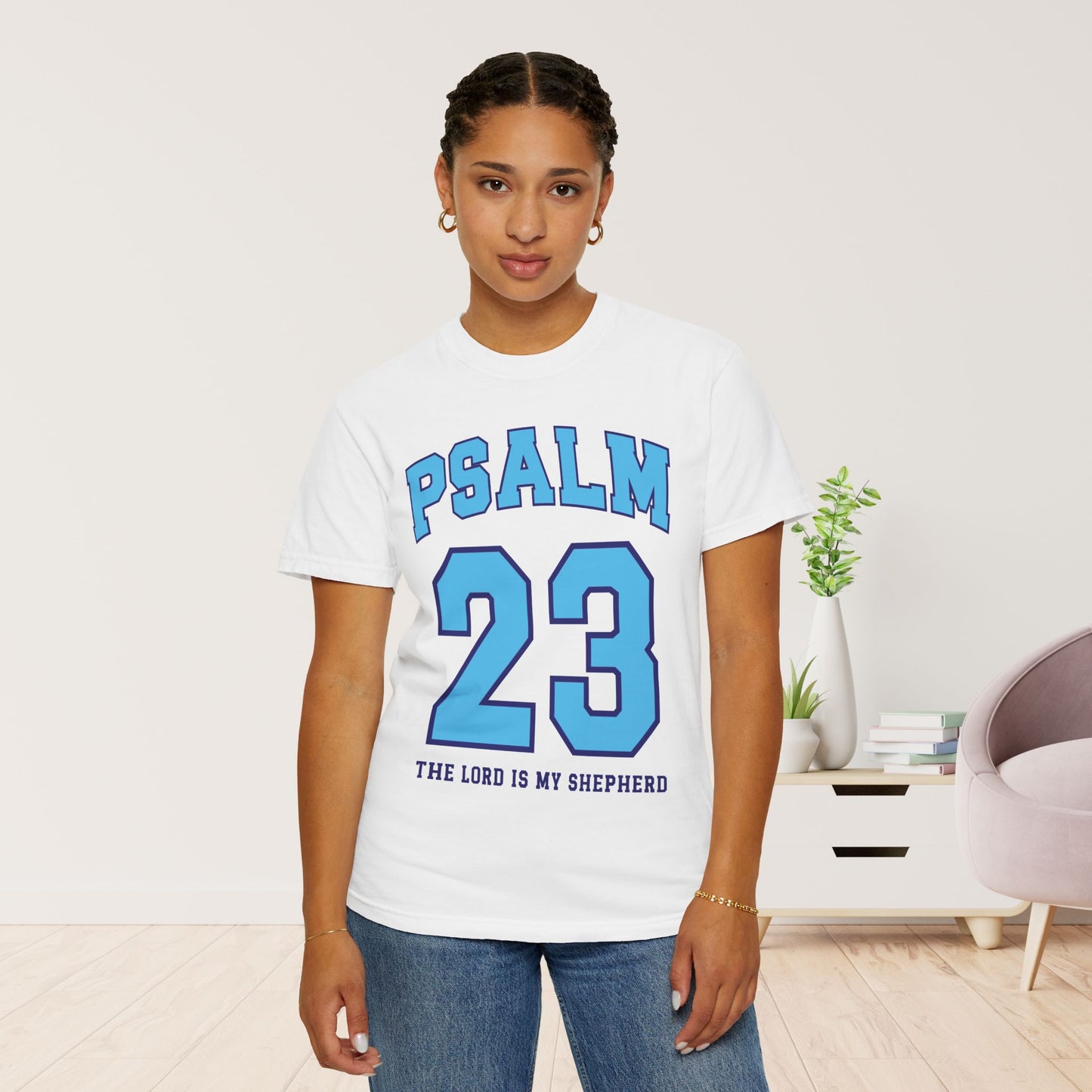 Psalm 23 - The Lord is My Shepherd Comfort Colors Shirt