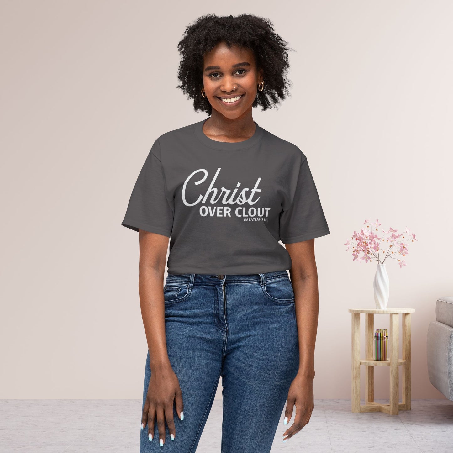 Christ Over Clout Unisex HD Cotton Tee