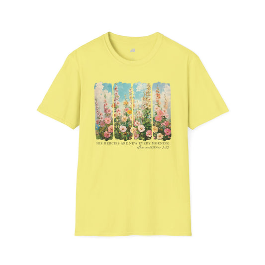 His Mercies are New Every Morning Softstyle T-shirt