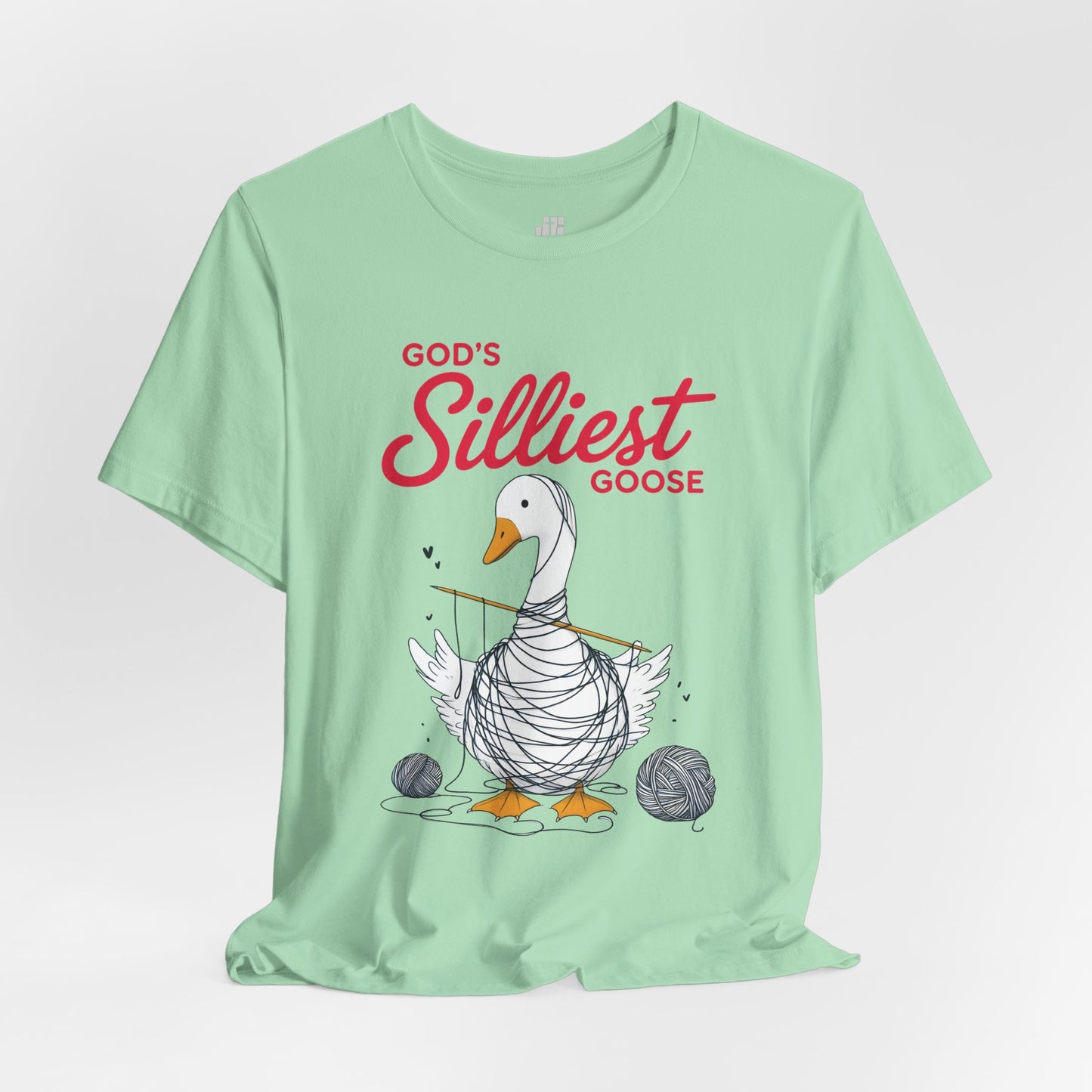 God's Silliest Goose Soft Cotton Tee - Christian Shirt