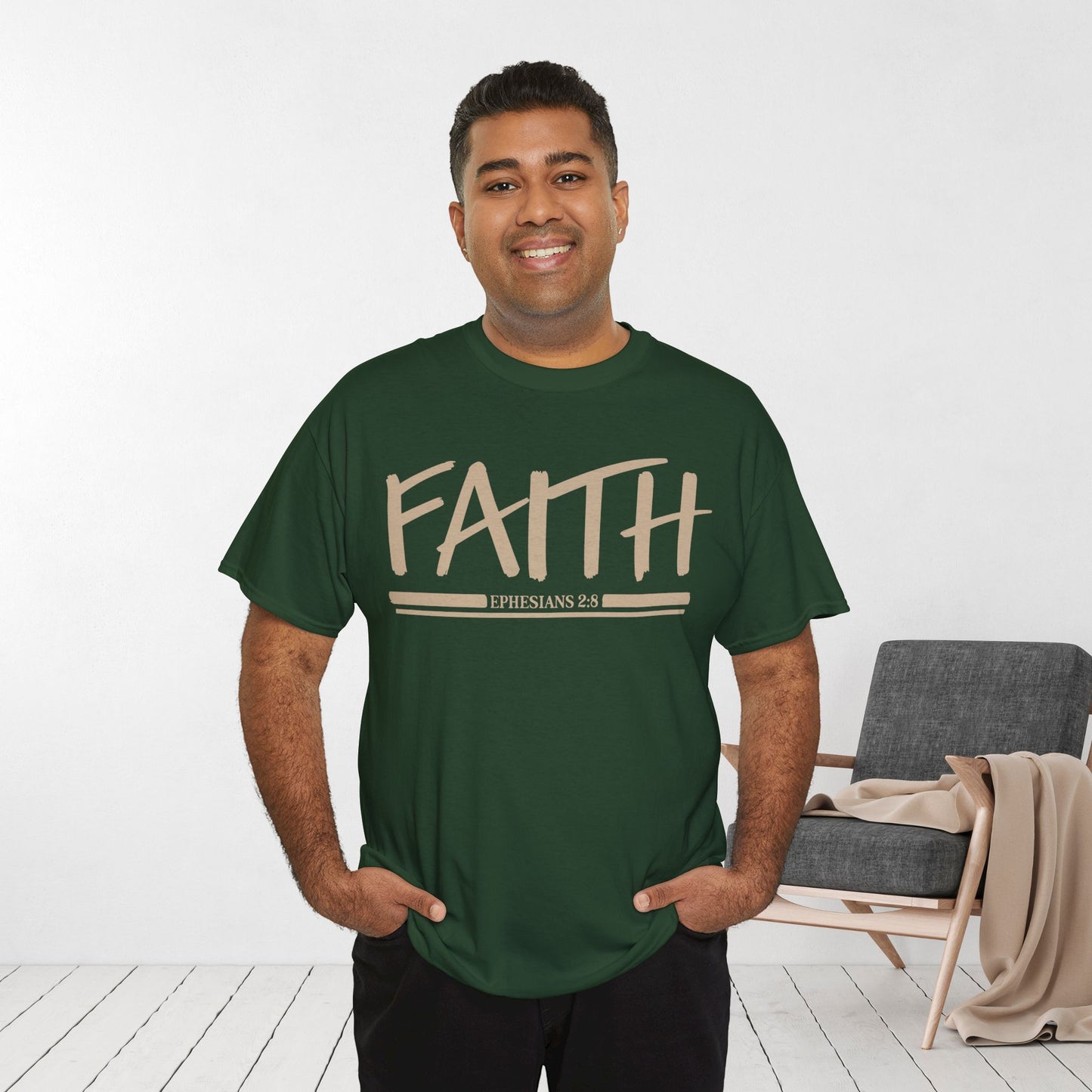 Faith Heavy Cotton Tee