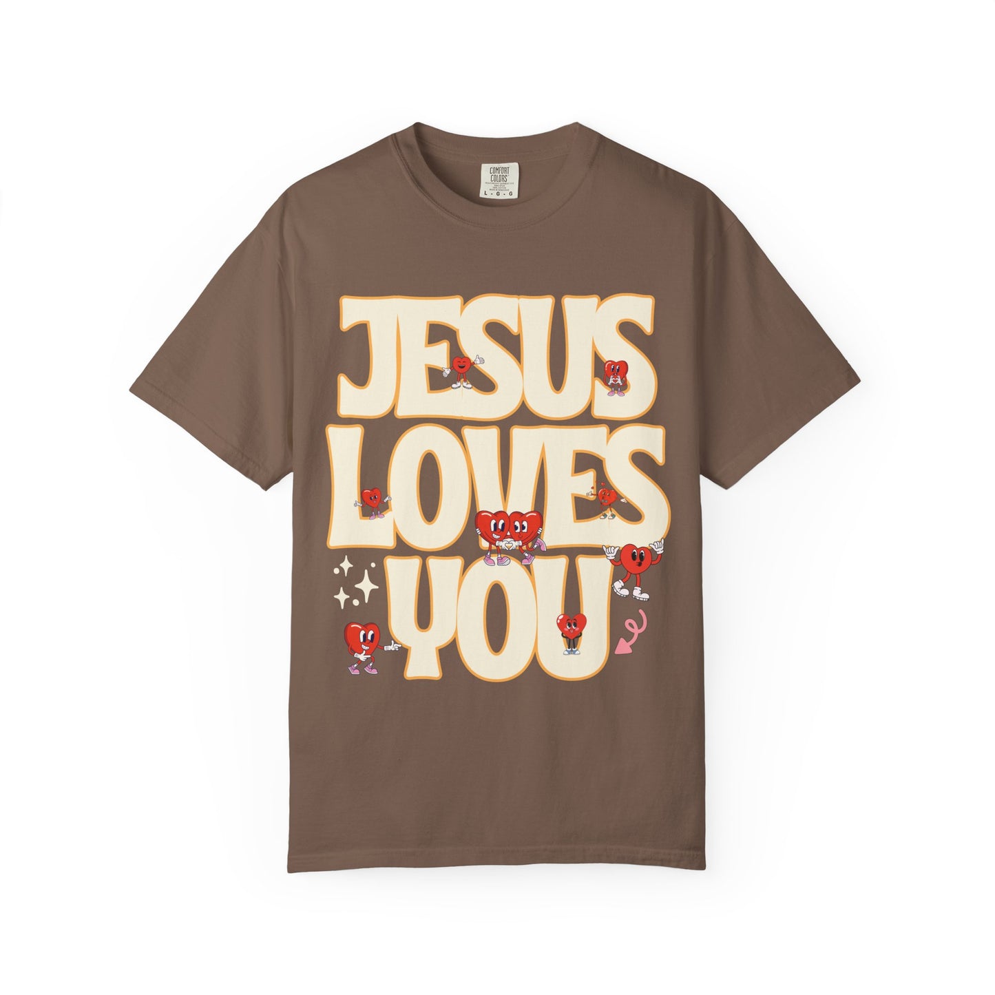 Jesus Loves You Comfort Colors Shirt