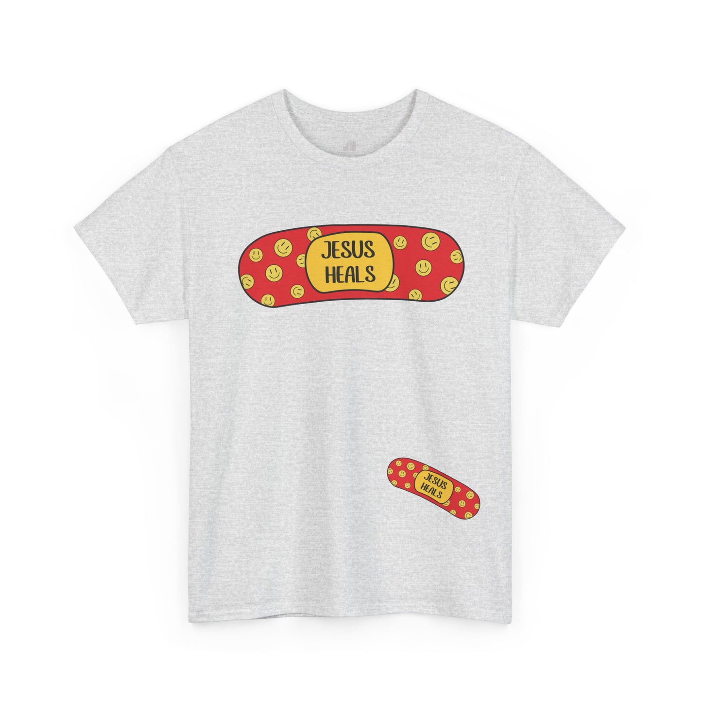 Jesus Heals Heavy Cotton Tee