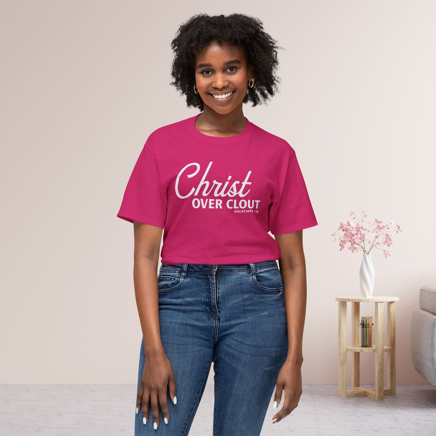 Christ Over Clout Unisex HD Cotton Tee