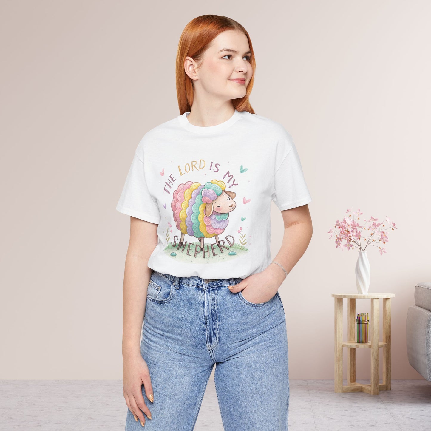 The Lord is My Shepherd Soft Cotton Tee