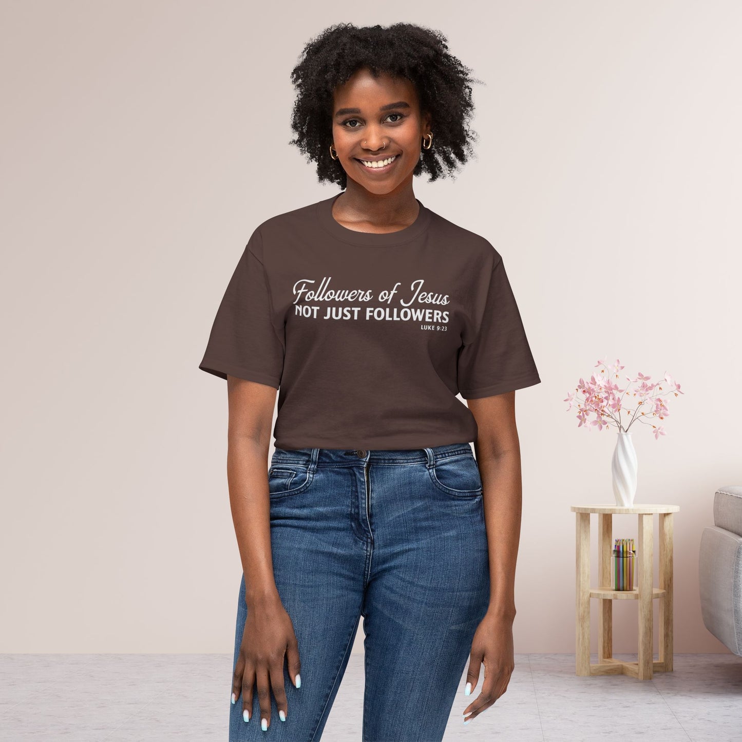 Followers of Jesus, Not Just Followers Unisex HD Cotton Tee