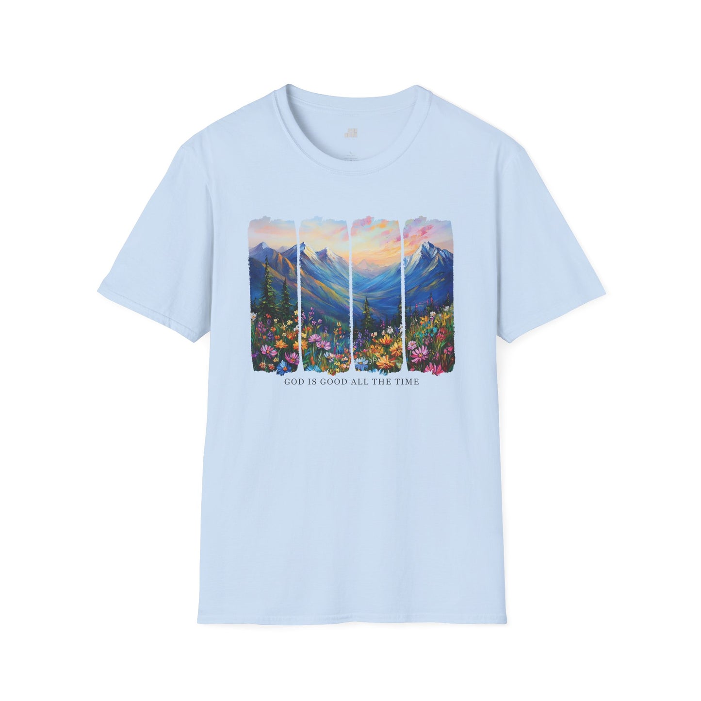 God Is Good All The Time Softstyle T-shirt