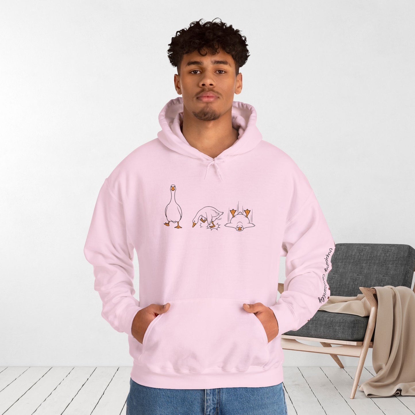Walking By Faith Tripping Constantly Hoodie