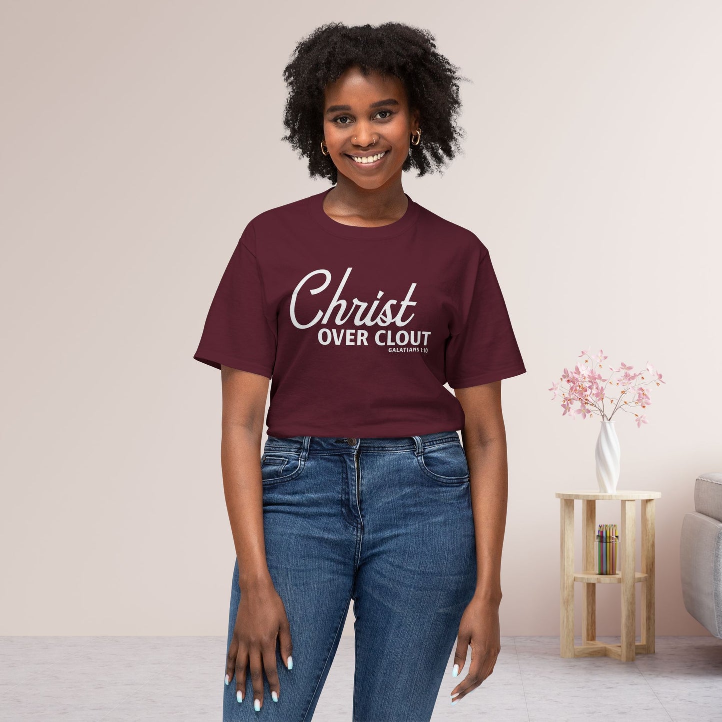 Christ Over Clout Unisex HD Cotton Tee