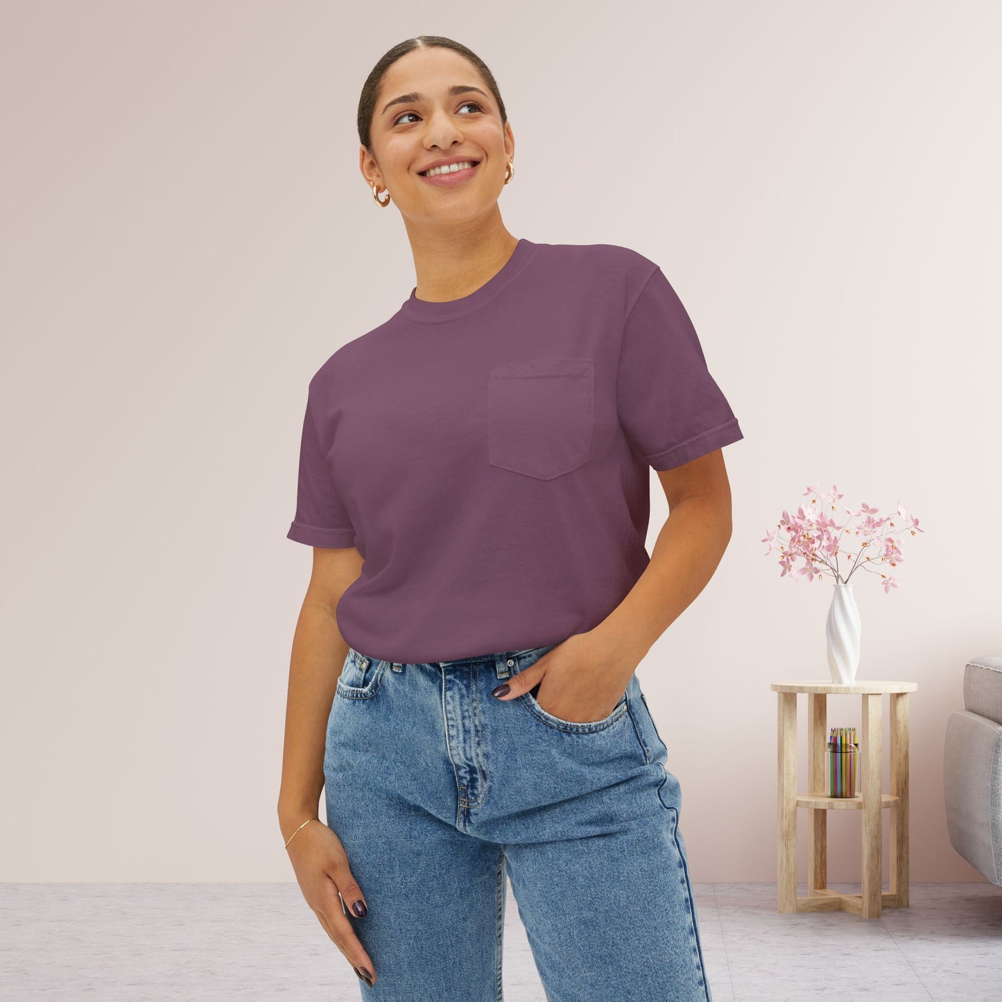 Loved Beyond Measure Comfort Colors Pocket T-Shirt