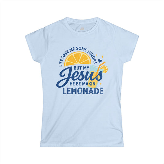 Christian Women's Life Gave Me Lemons Softstyle T-shirt